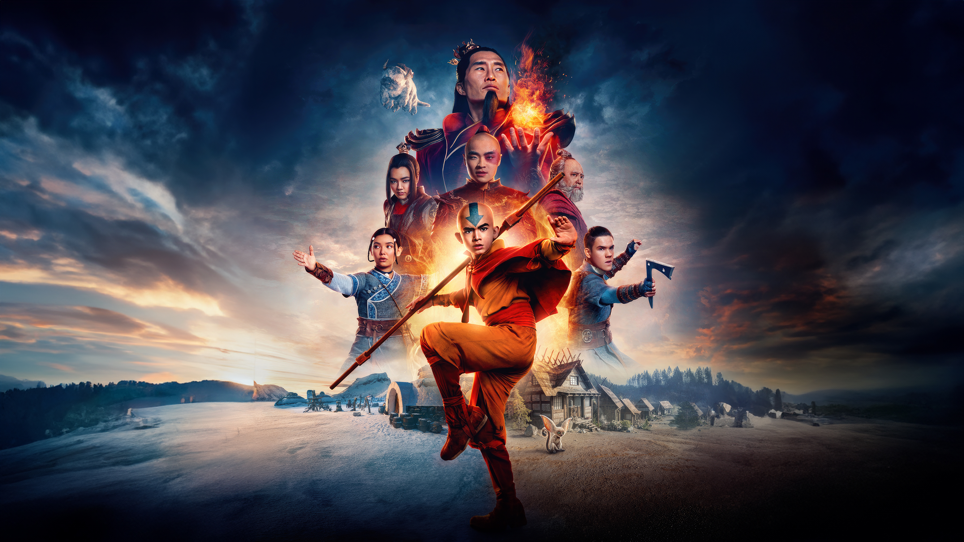 Download Avatar: The Last Airbender 4k Ultra HD Wallpaper