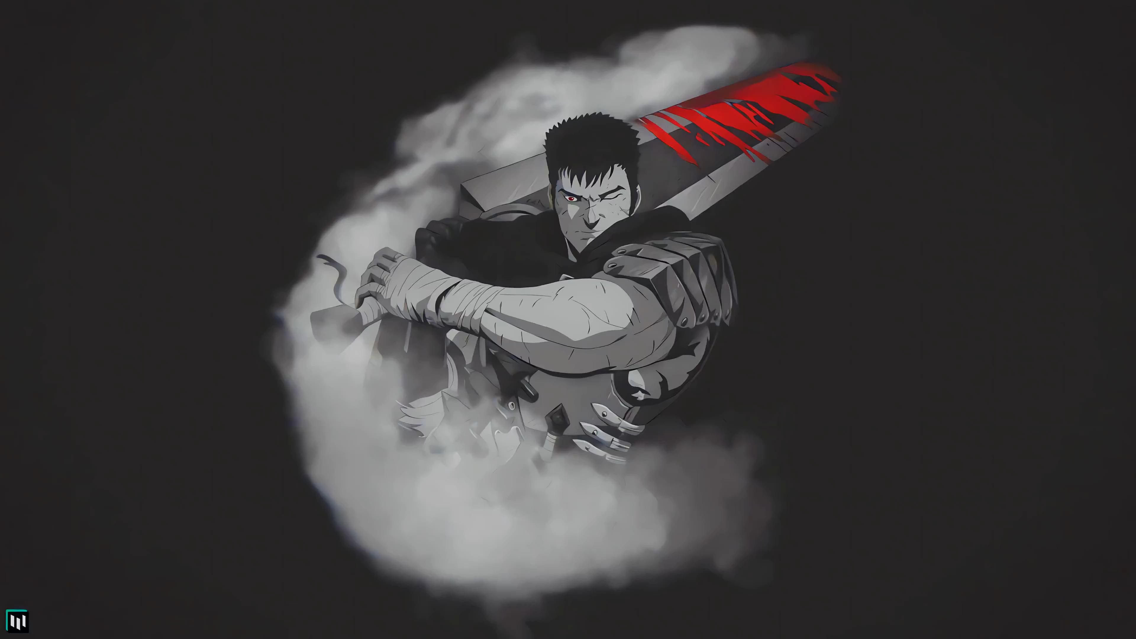 Guts Berserk 4K Live Wallpaper (4K DL Link in comments)