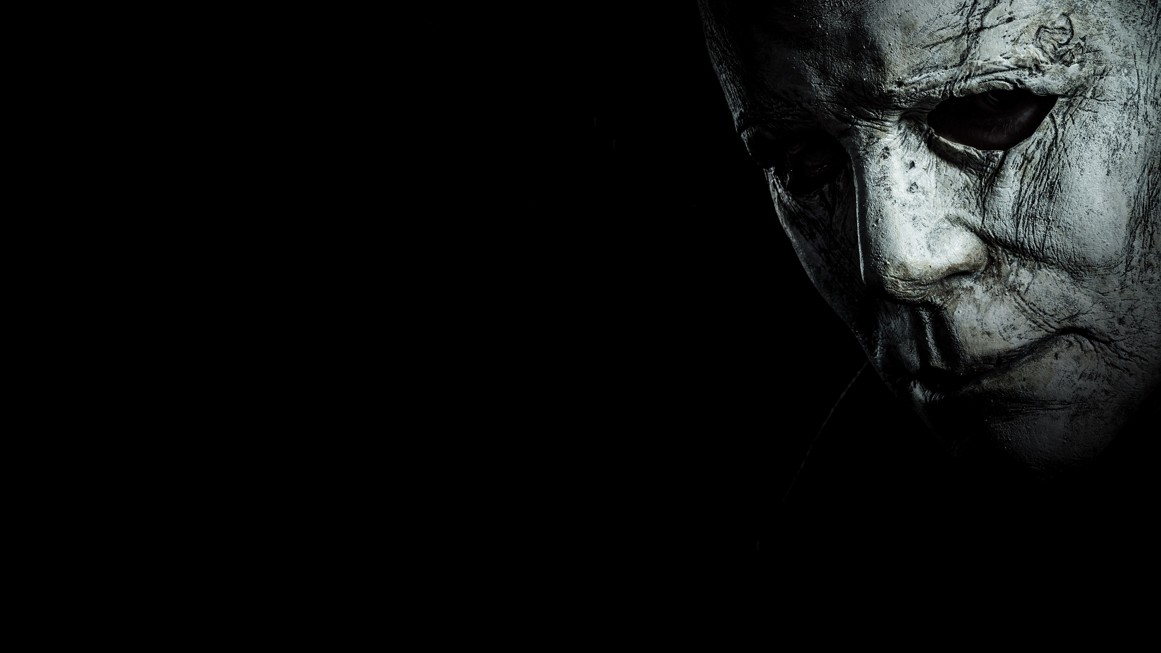 Michael Myers Wallpaper 4K, 8K, Mask, Black background