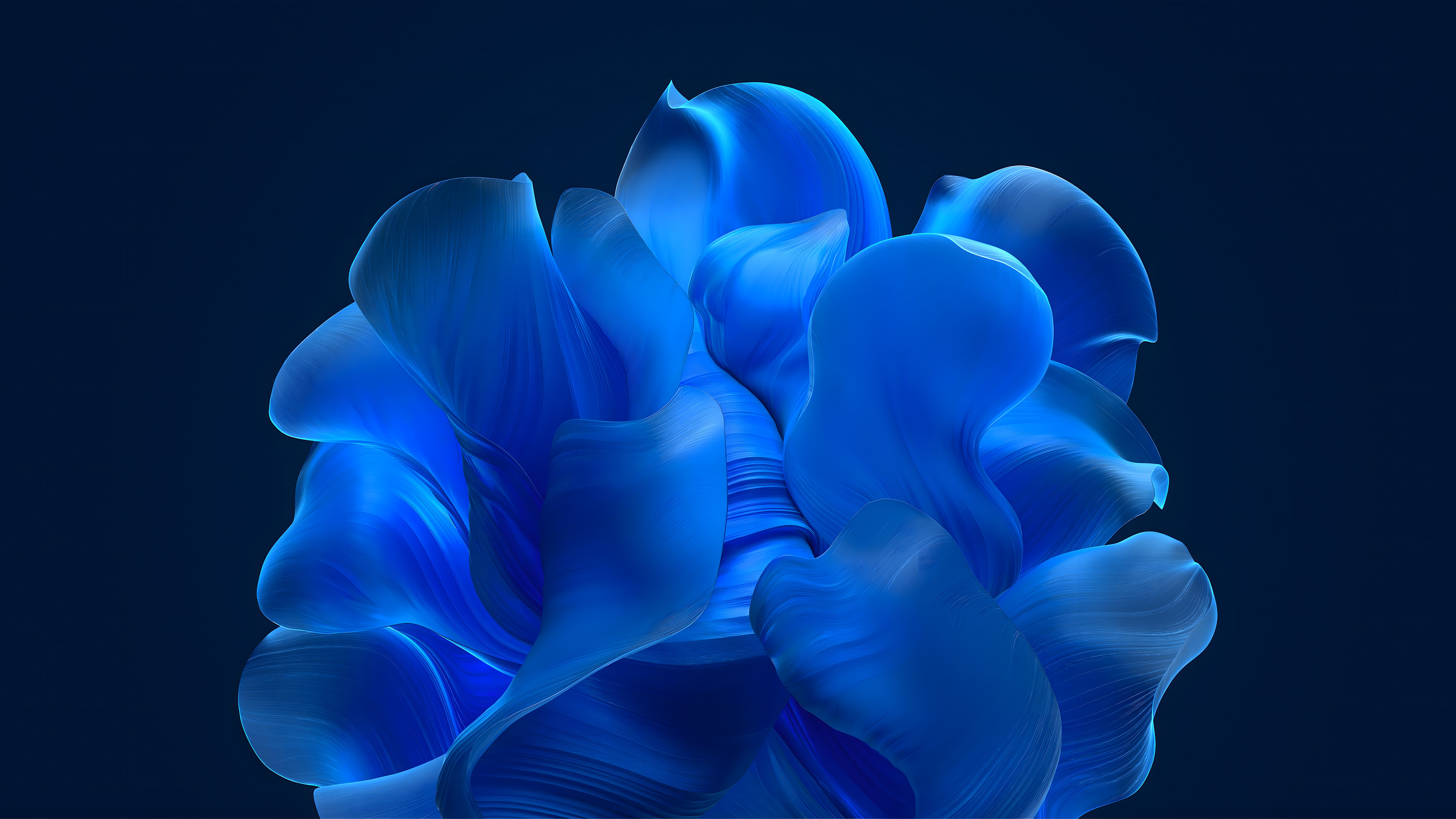 Windows 11 Bloom Blue UHD 4K Wallpaper.cc