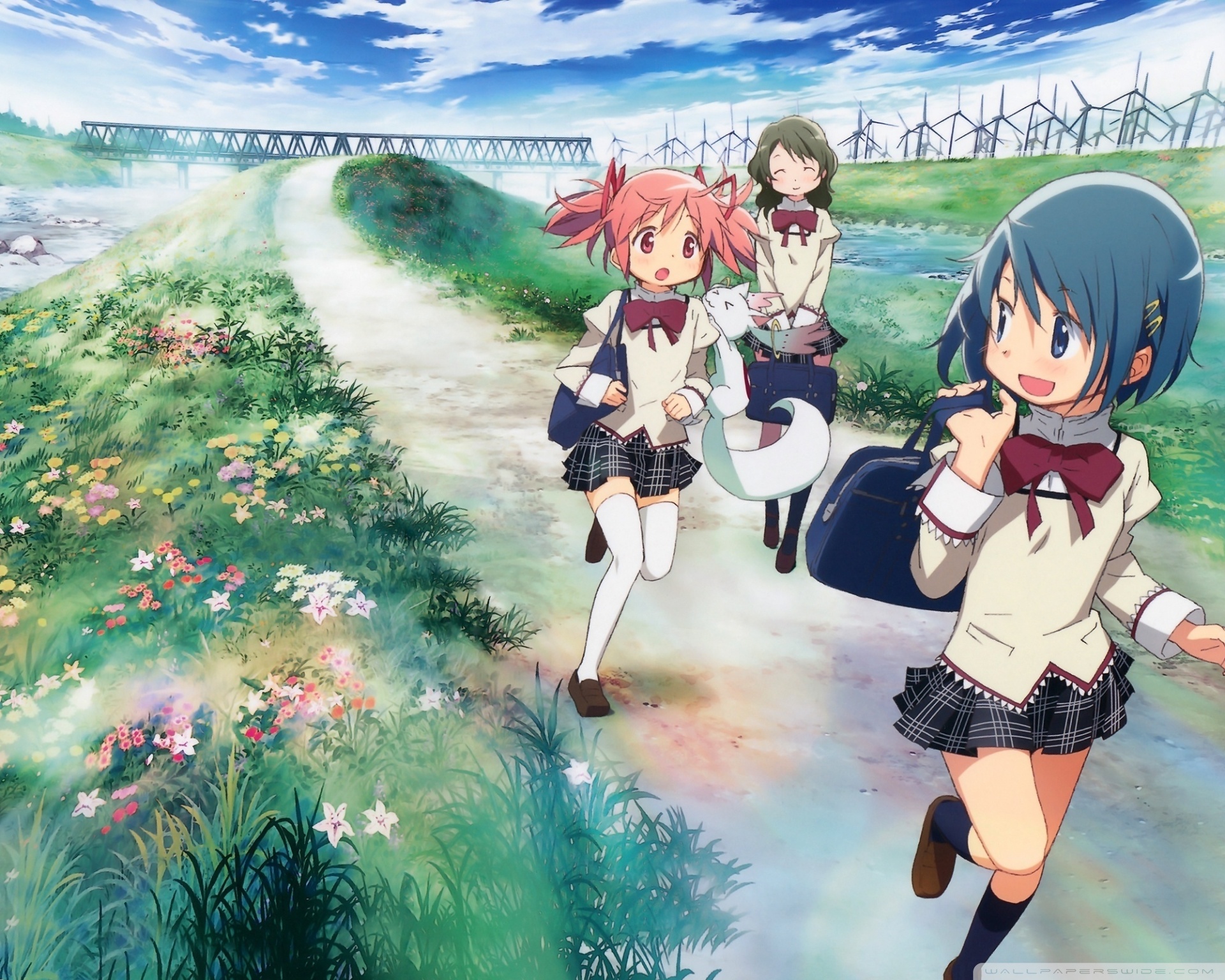 Puella Magi Madoka Magica 4K UHD Wallpaper for UltraHD Desktop and TV, Smartphone and Tablet Devices