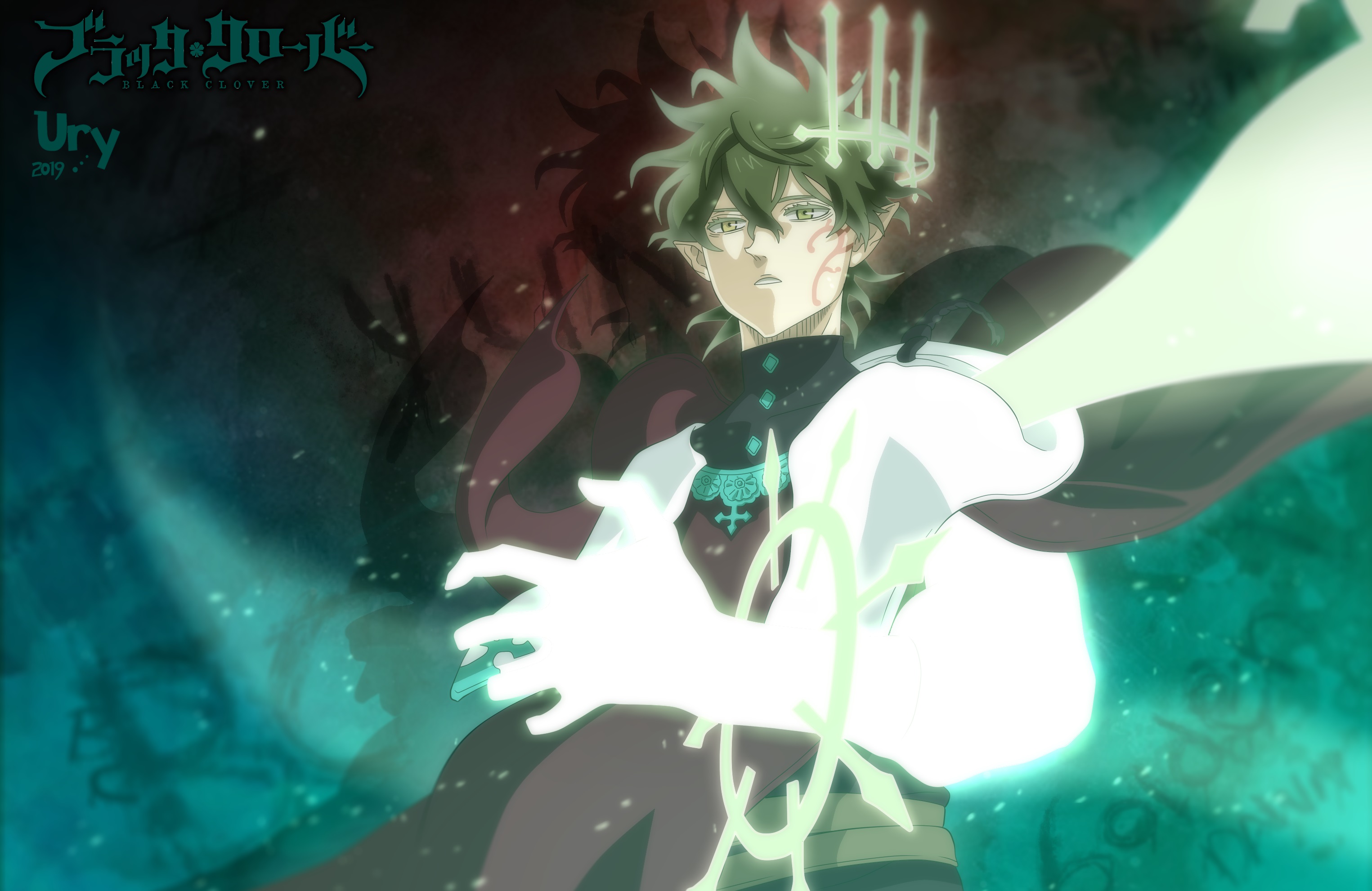 Yuno Black Clover HD Wallpaper