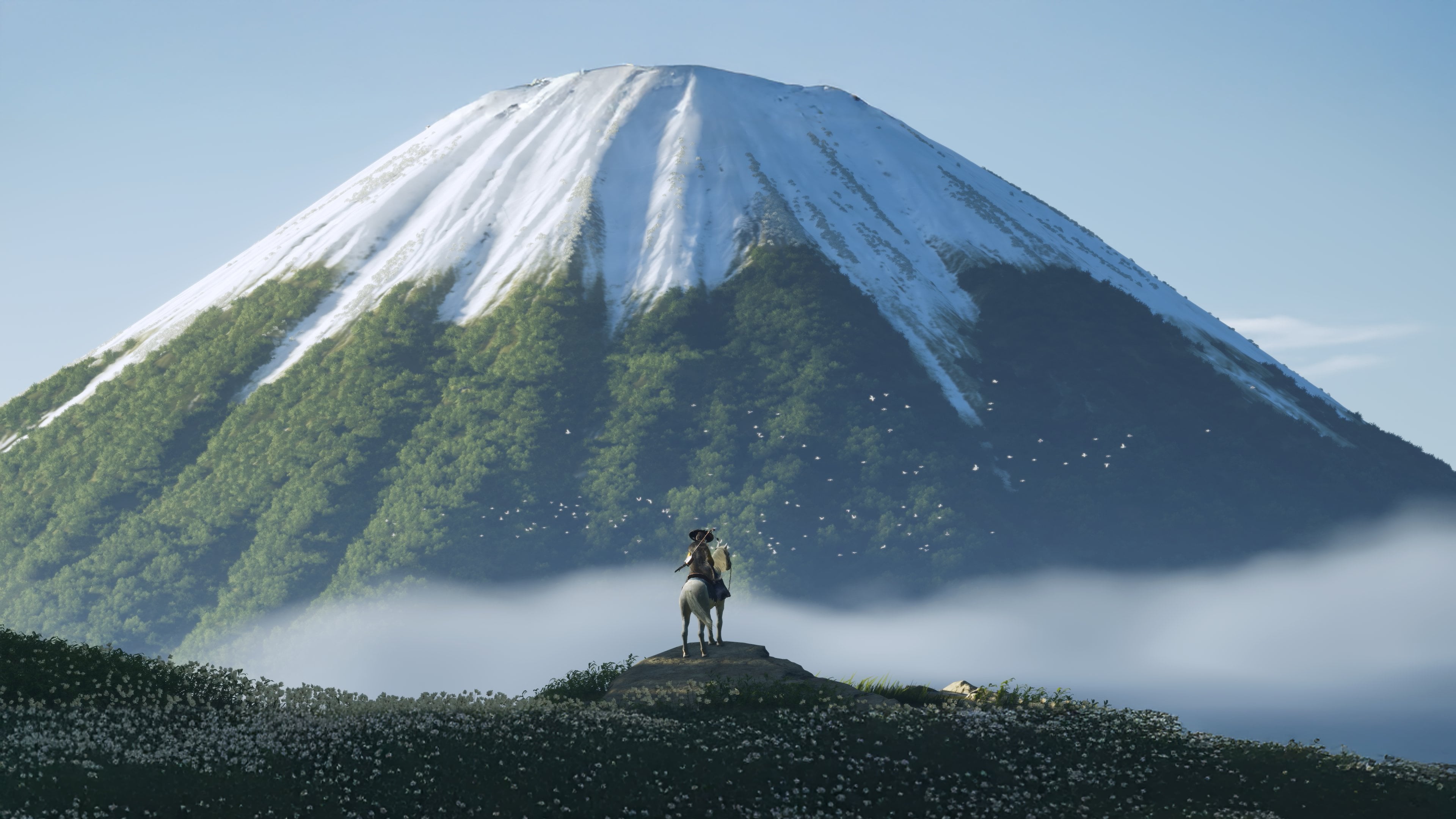 Ghost of Yotei Wallpaper 4k for Desktop