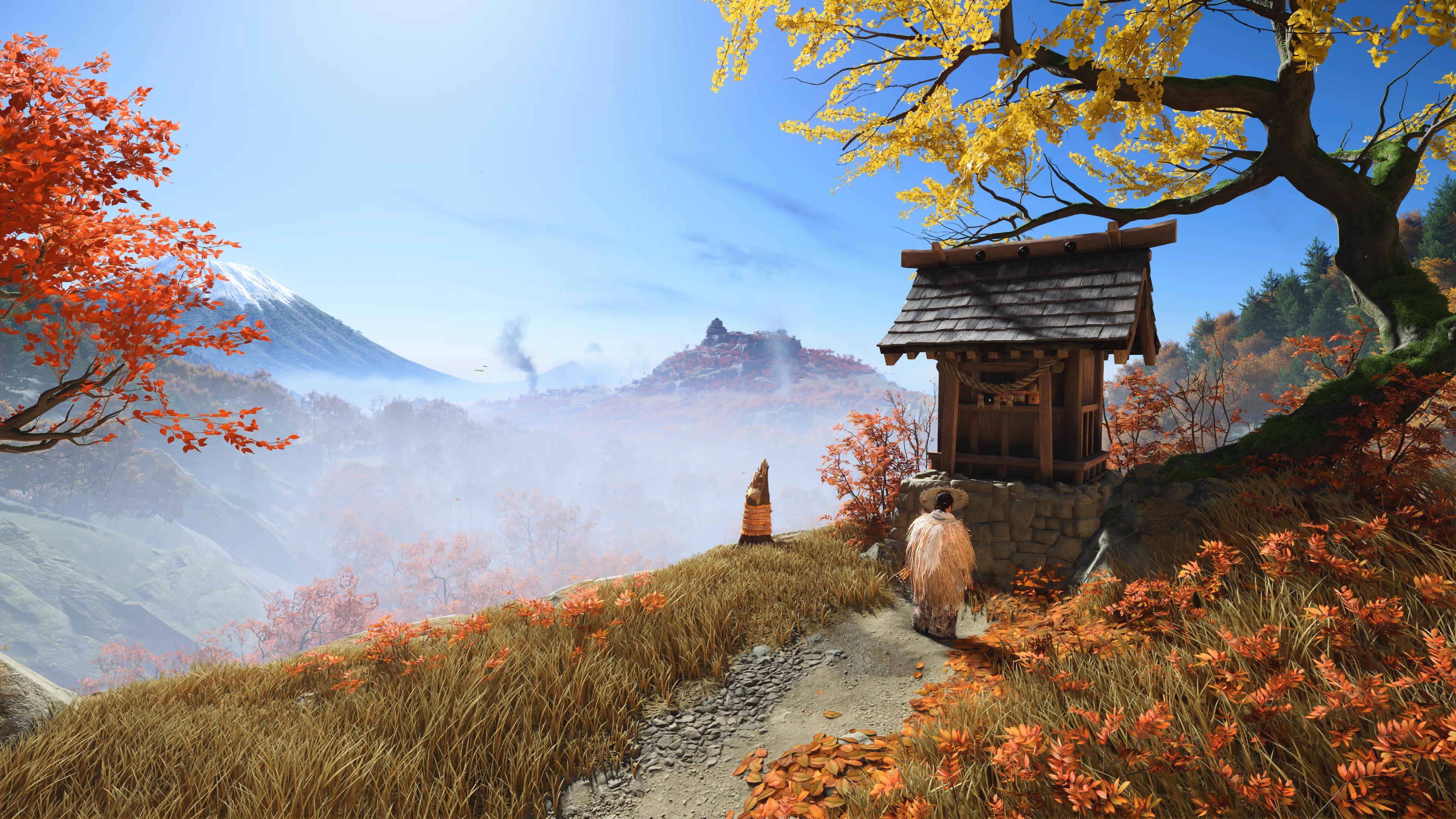 Got some Ghost of Yotei 4k Wallpaper for y'all !