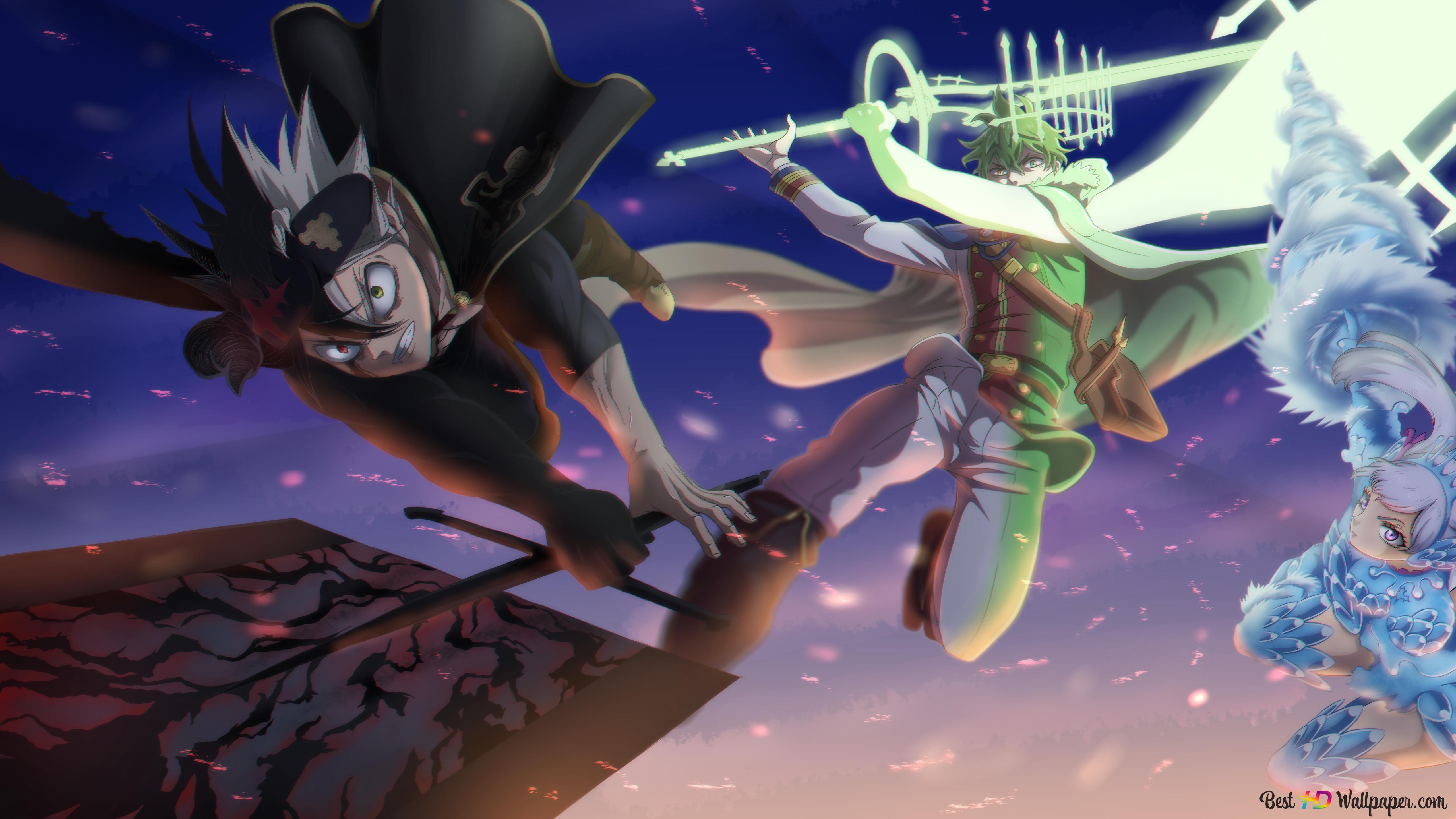 Black Clover, Yuno & Noelle Silva 6K wallpaper download