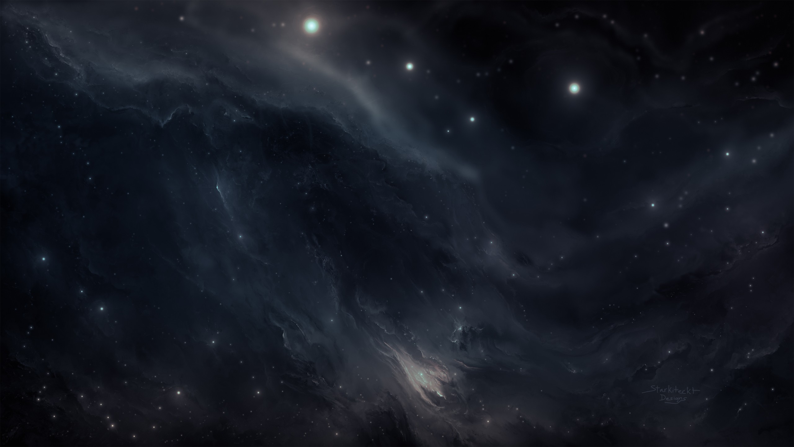 Stars Black Sky Space During Nighttime 4K HD Space Wallpaper