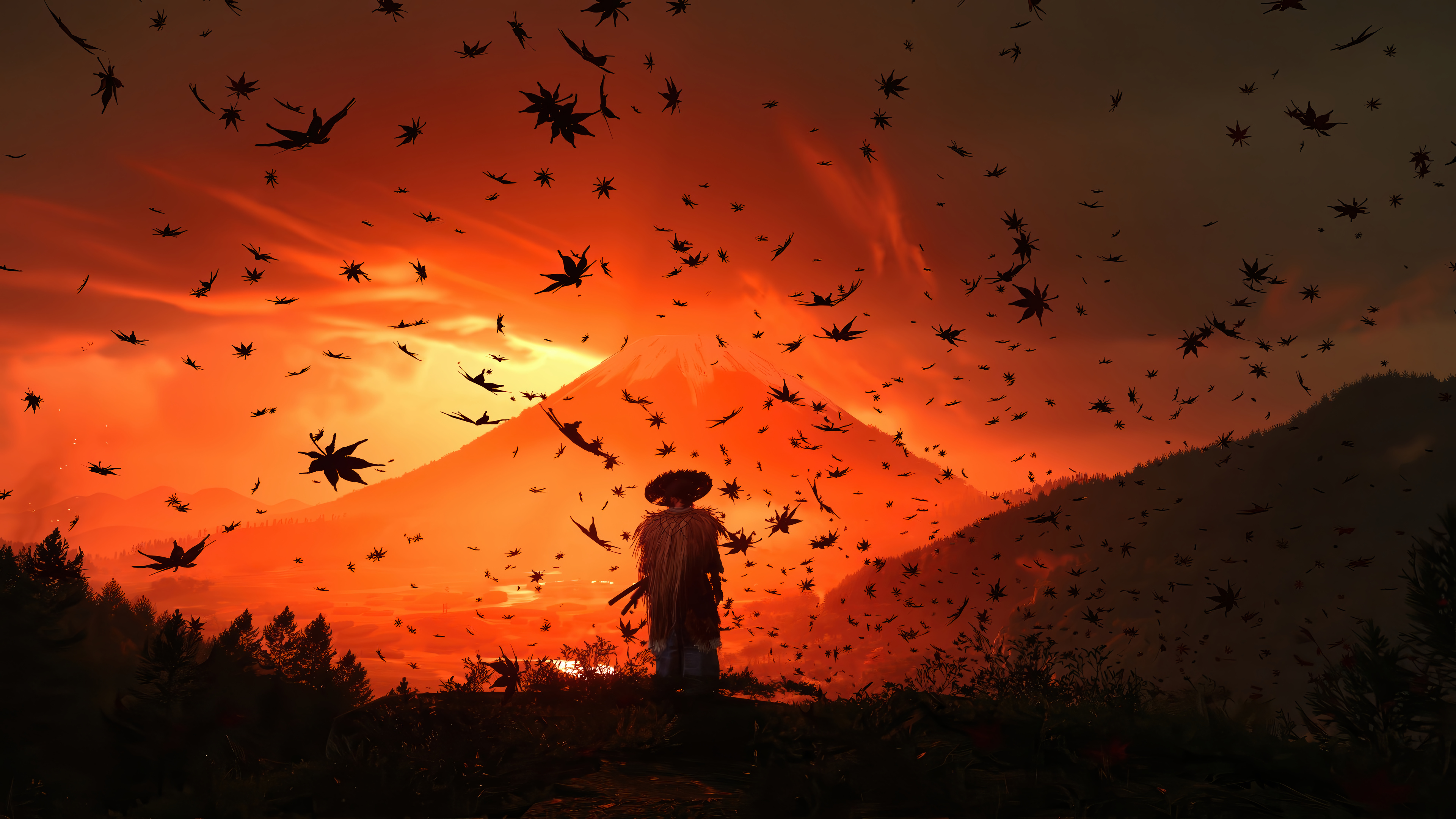 Ghost of Yotei Game Wallpaper 4K HD PC i