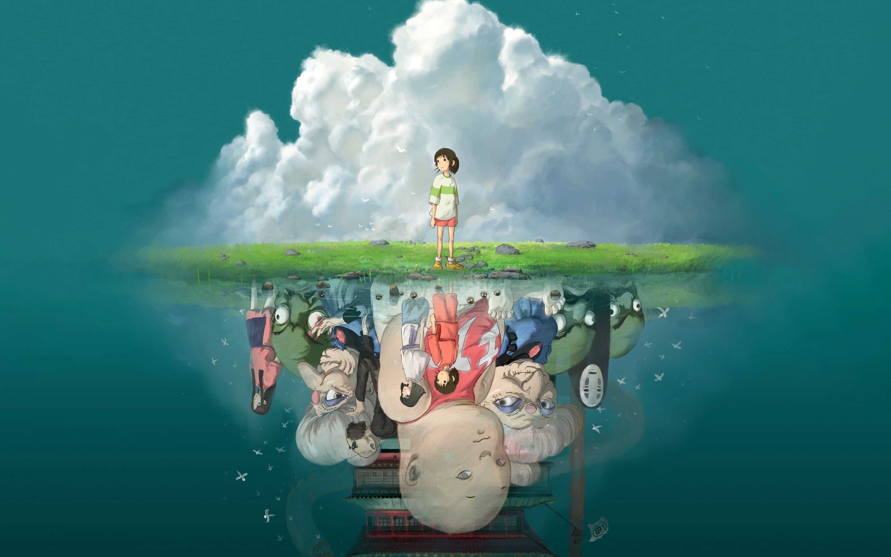 Studio Ghibli Wallpaper 4K, Animation movies, 5K, 8K