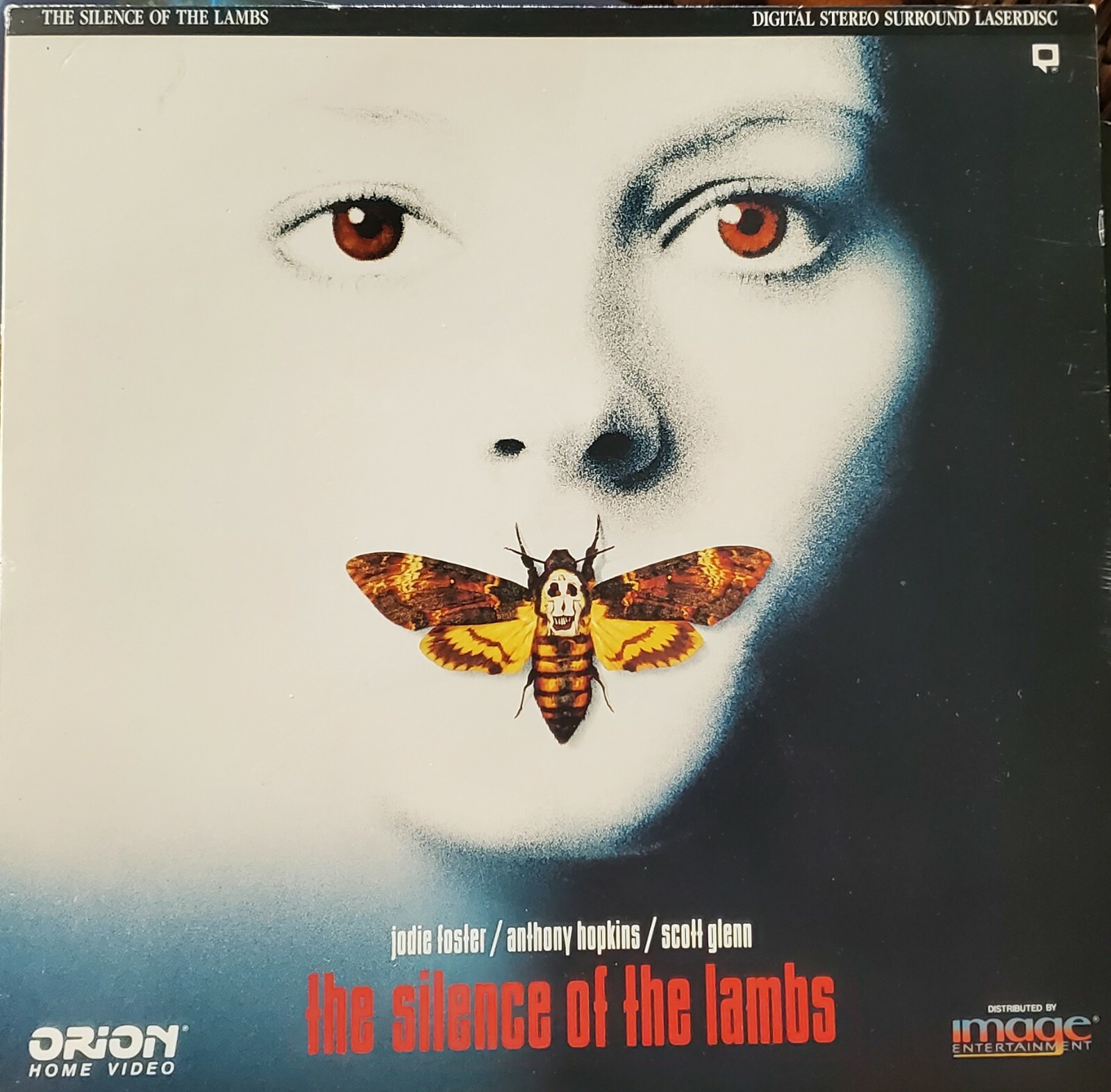 Silence of the Lambs Dolby Digital Stereo Surround Laserdisc Orion Home Video
