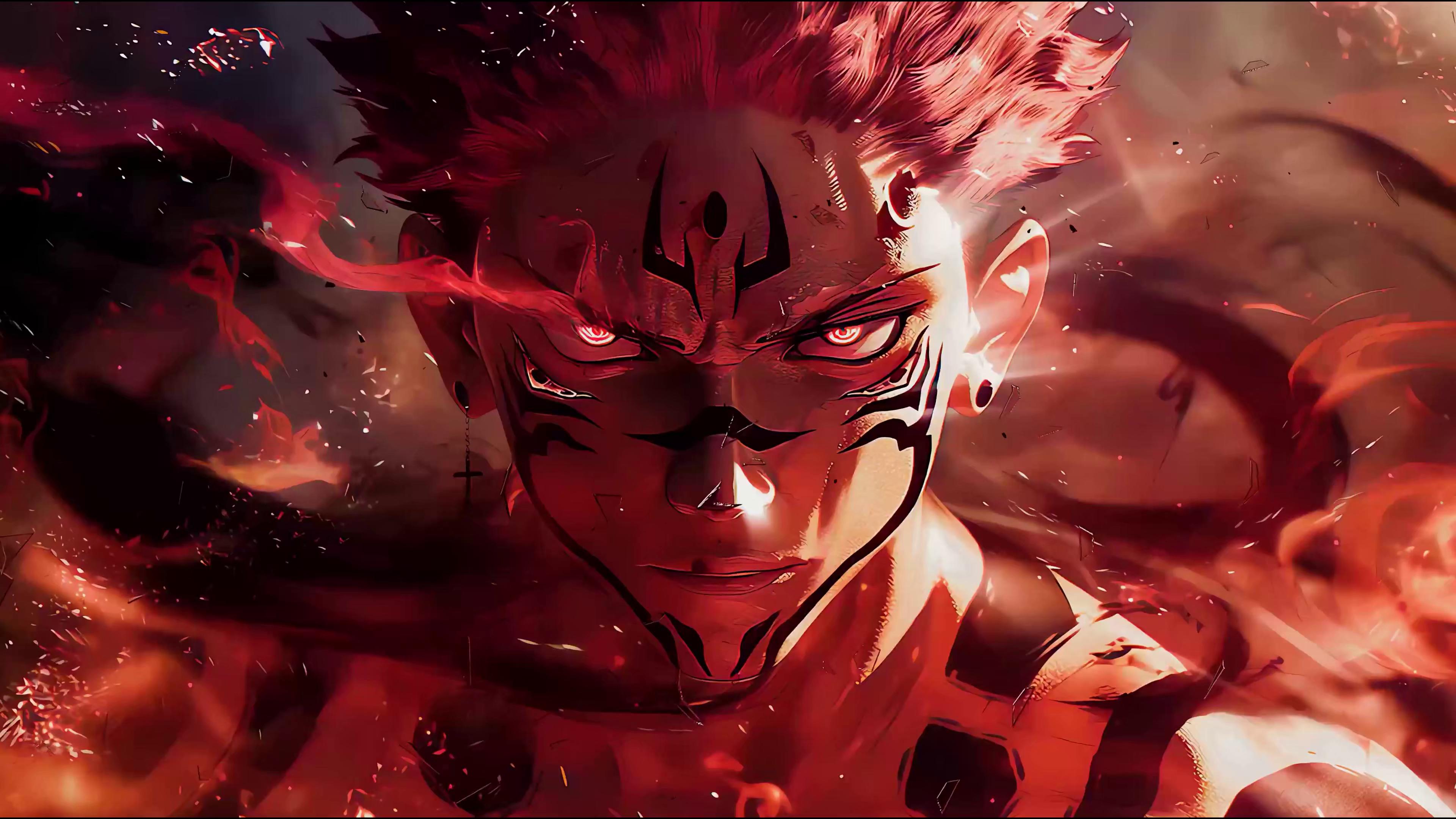 Ryomen Sukuna Sorcerer Live Wallpaper