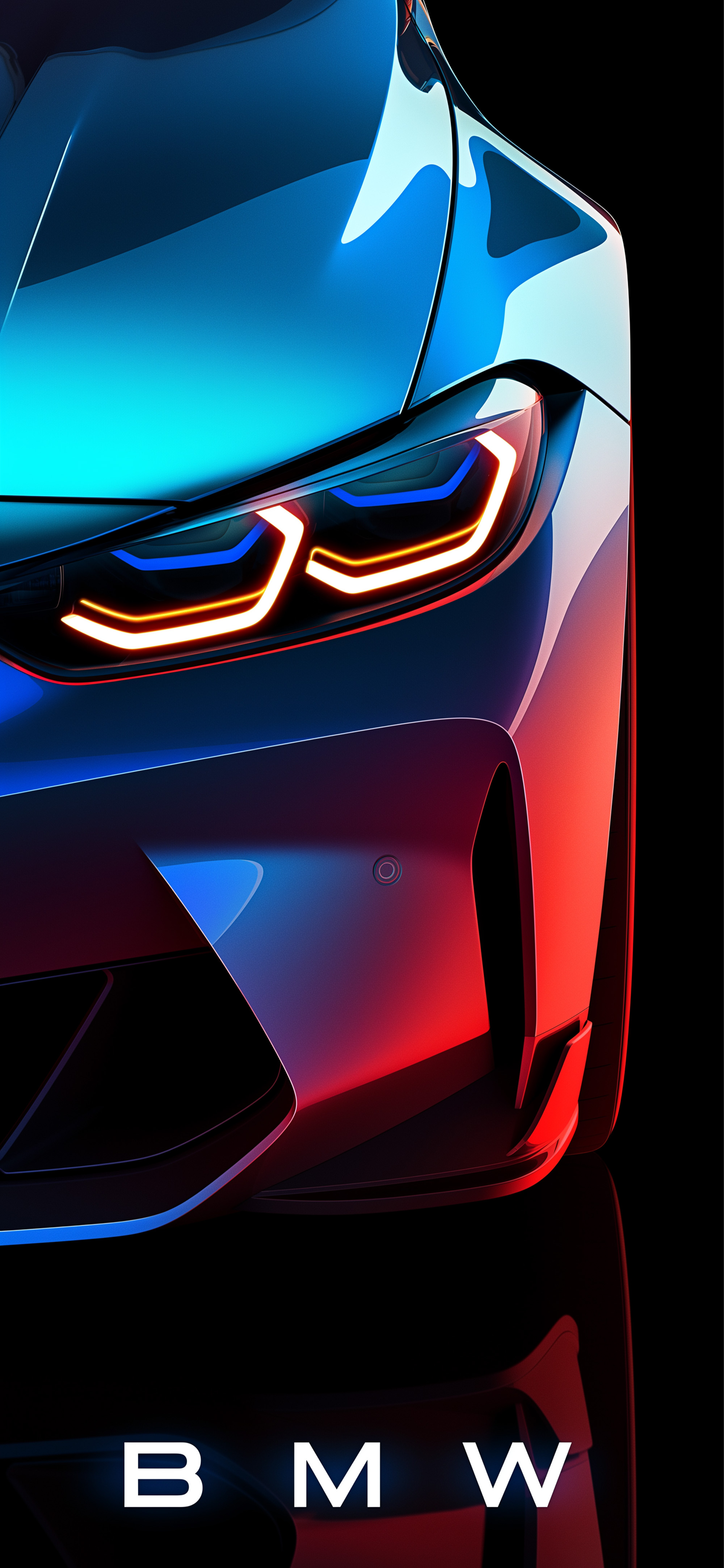 BMW Car Front Lights Wallpaper Phone Wallpaper HD