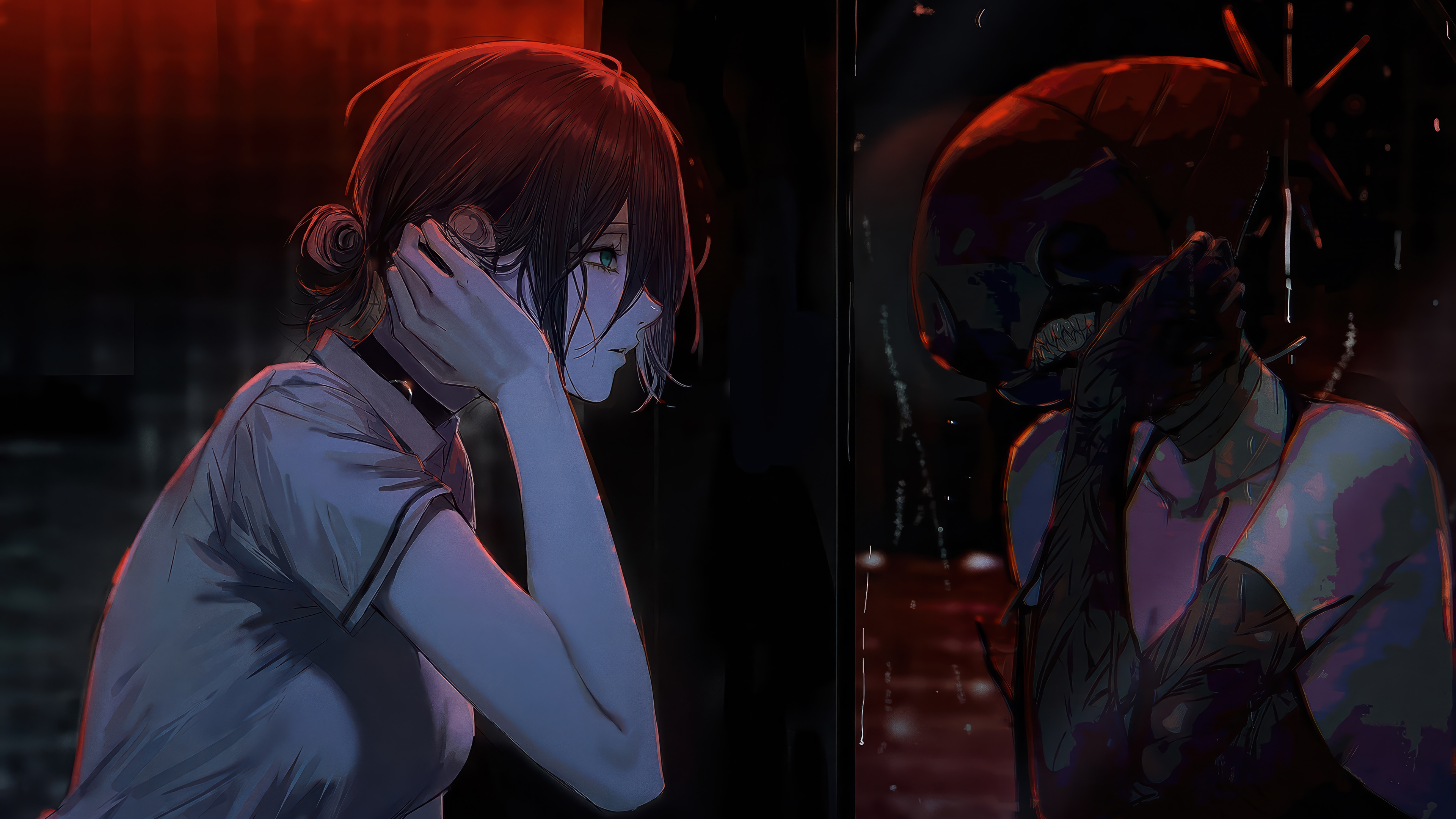 Download Chainsaw Man 4k Ultra HD Wallpaper