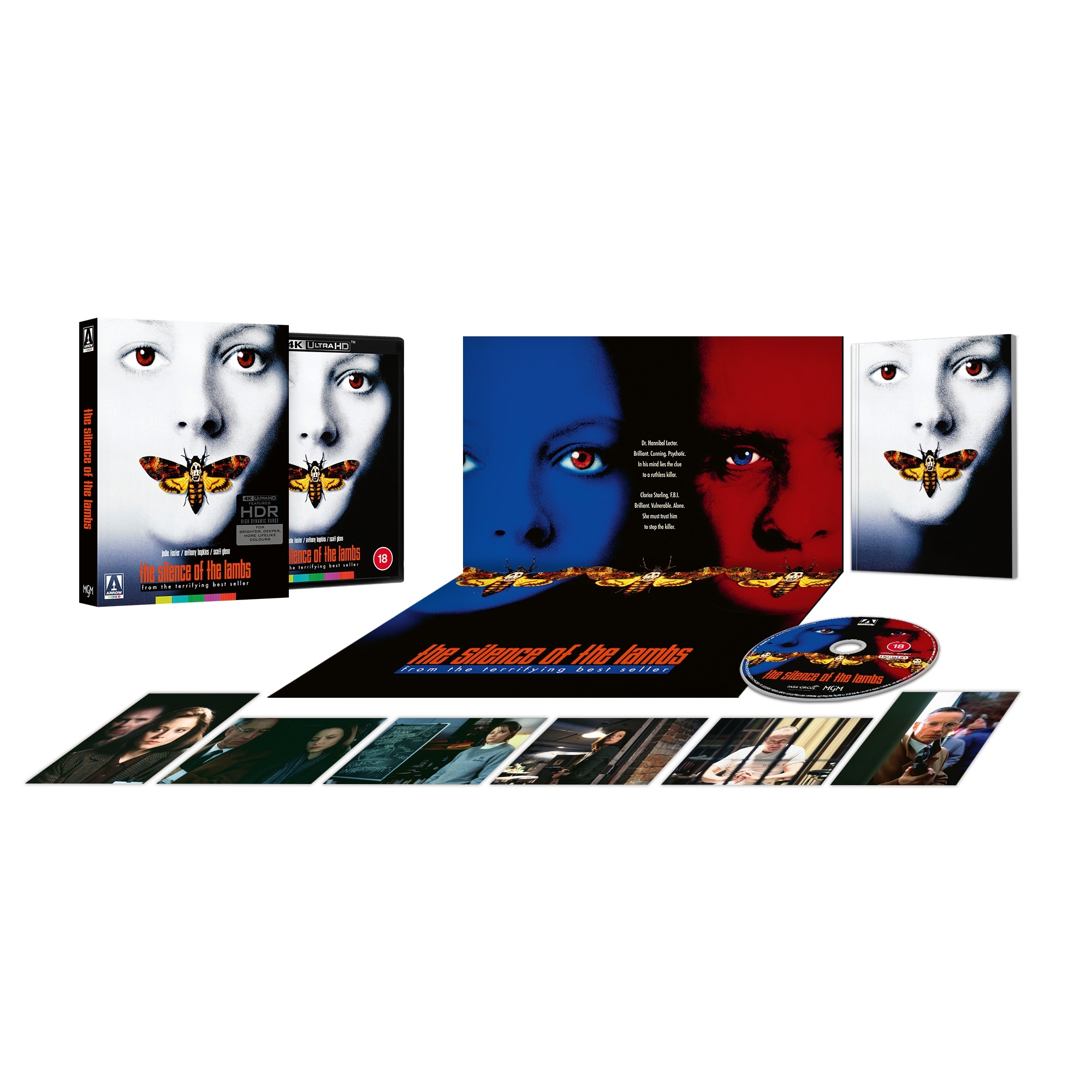 The Silence of the Lambs Limited Edition 4K UHD. Arrow Films UK