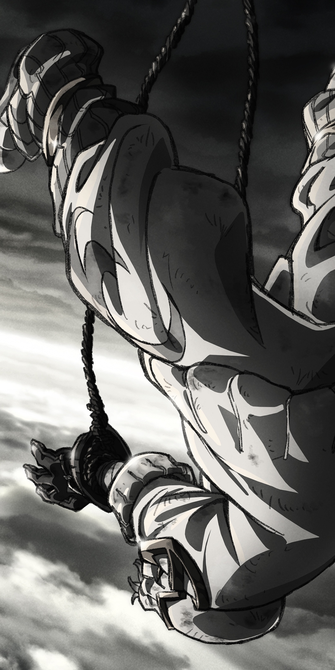 Gachiakuta Wallpaper 4K, Monochrome, Manga series