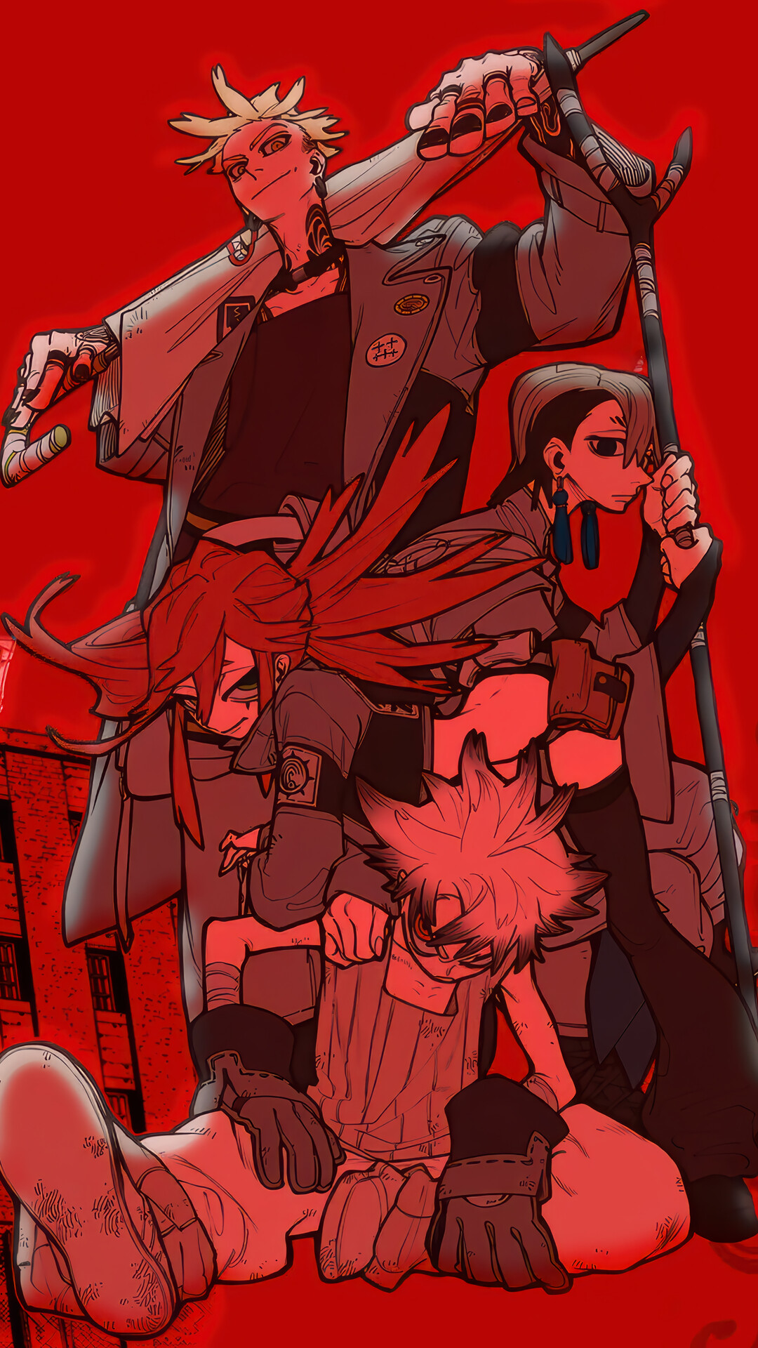 Gachiakuta Anime Characters 4K Wallpaper iPhone HD Phone g