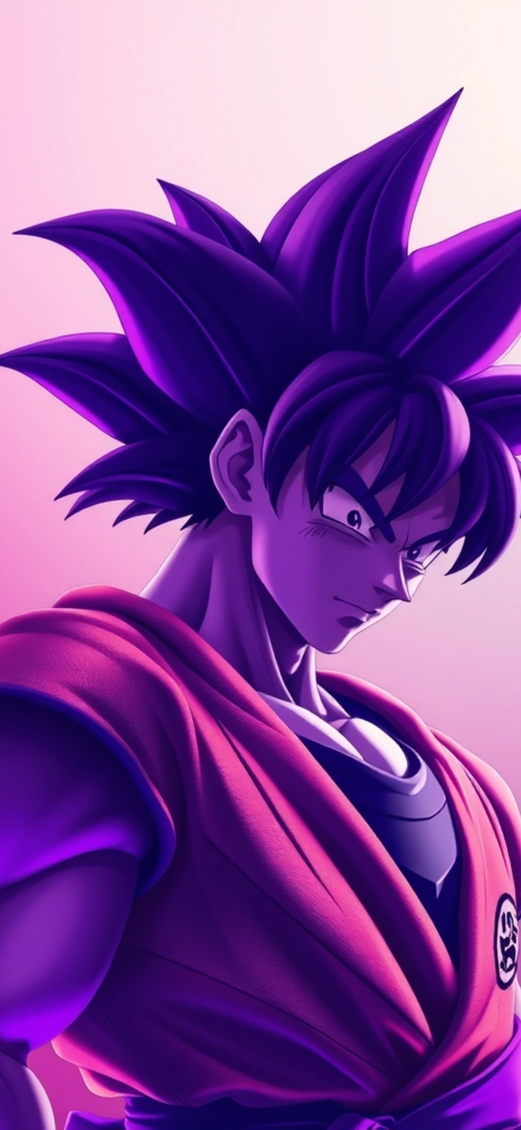IPhone 17 Pro Max Dragon Ball Z Goku Anime Cartoon Purple