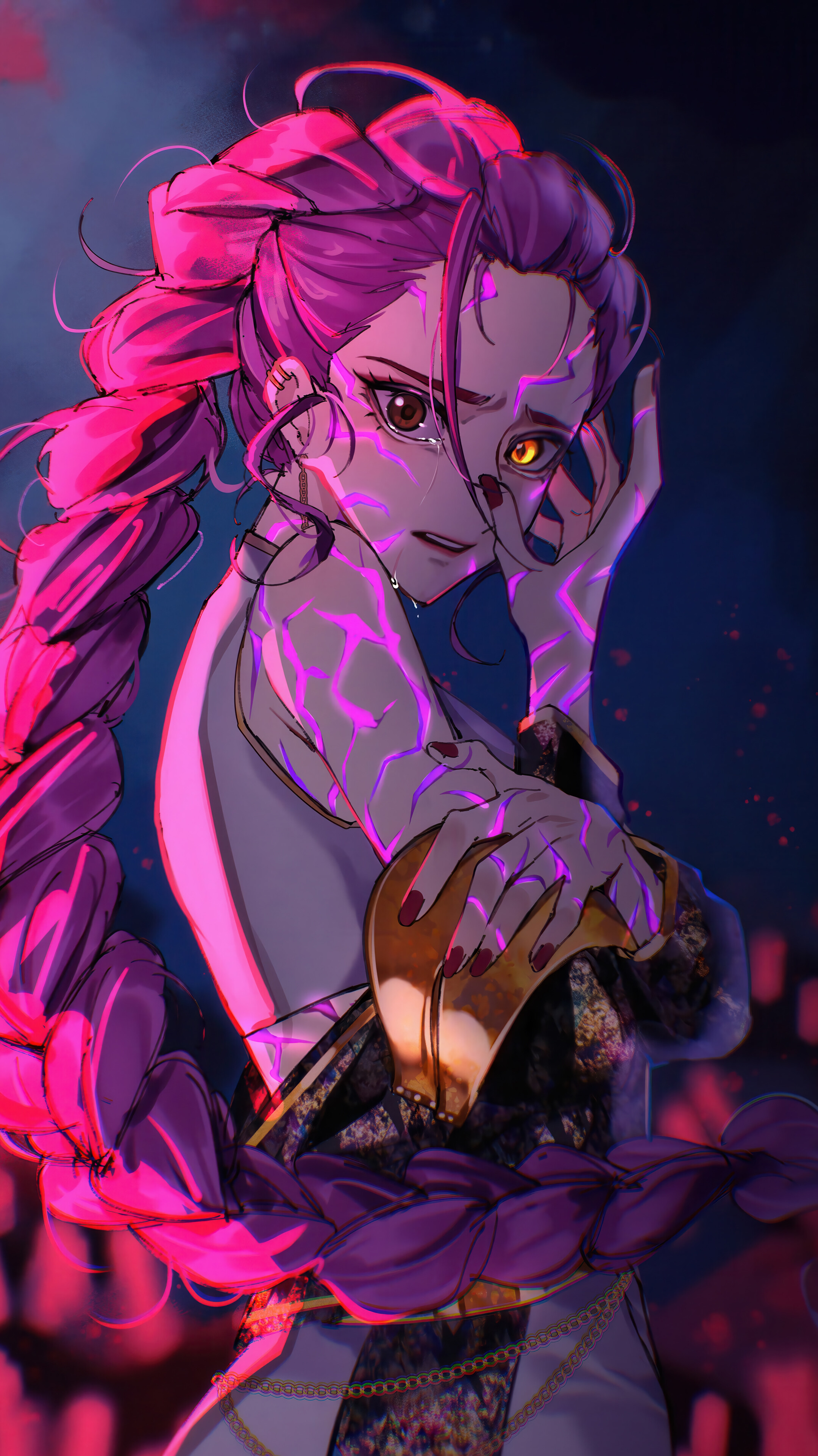 Rumi KPop Demon Hunters 4K Wallpaper iPhone HD Phone g