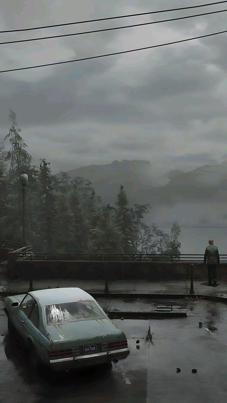 The Silent Hill 2 wallpaper I have for my phone (also pics of you want them)