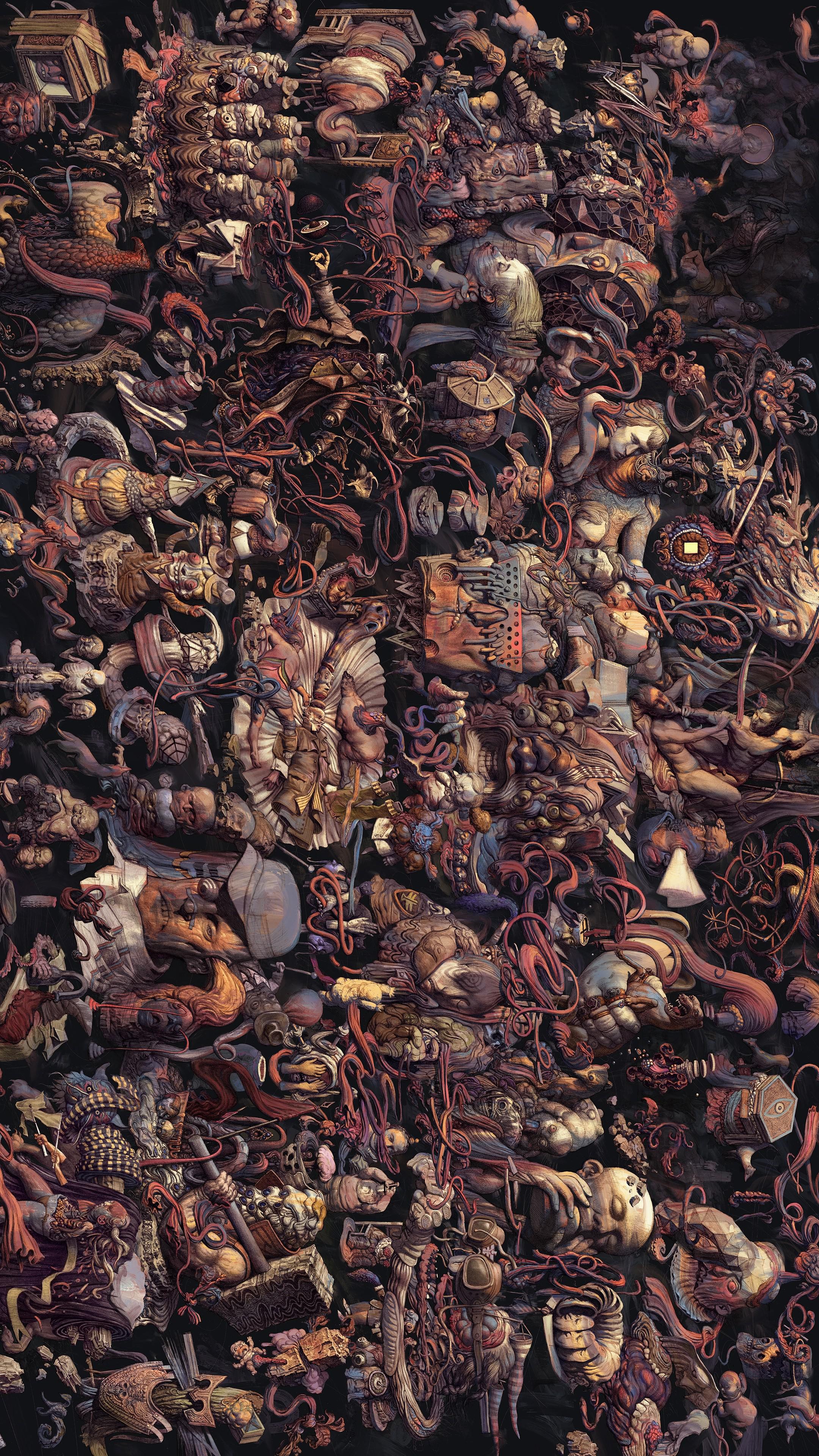 Thought Cabinet Phone Wallpaper. From British Sea Power's twitter account