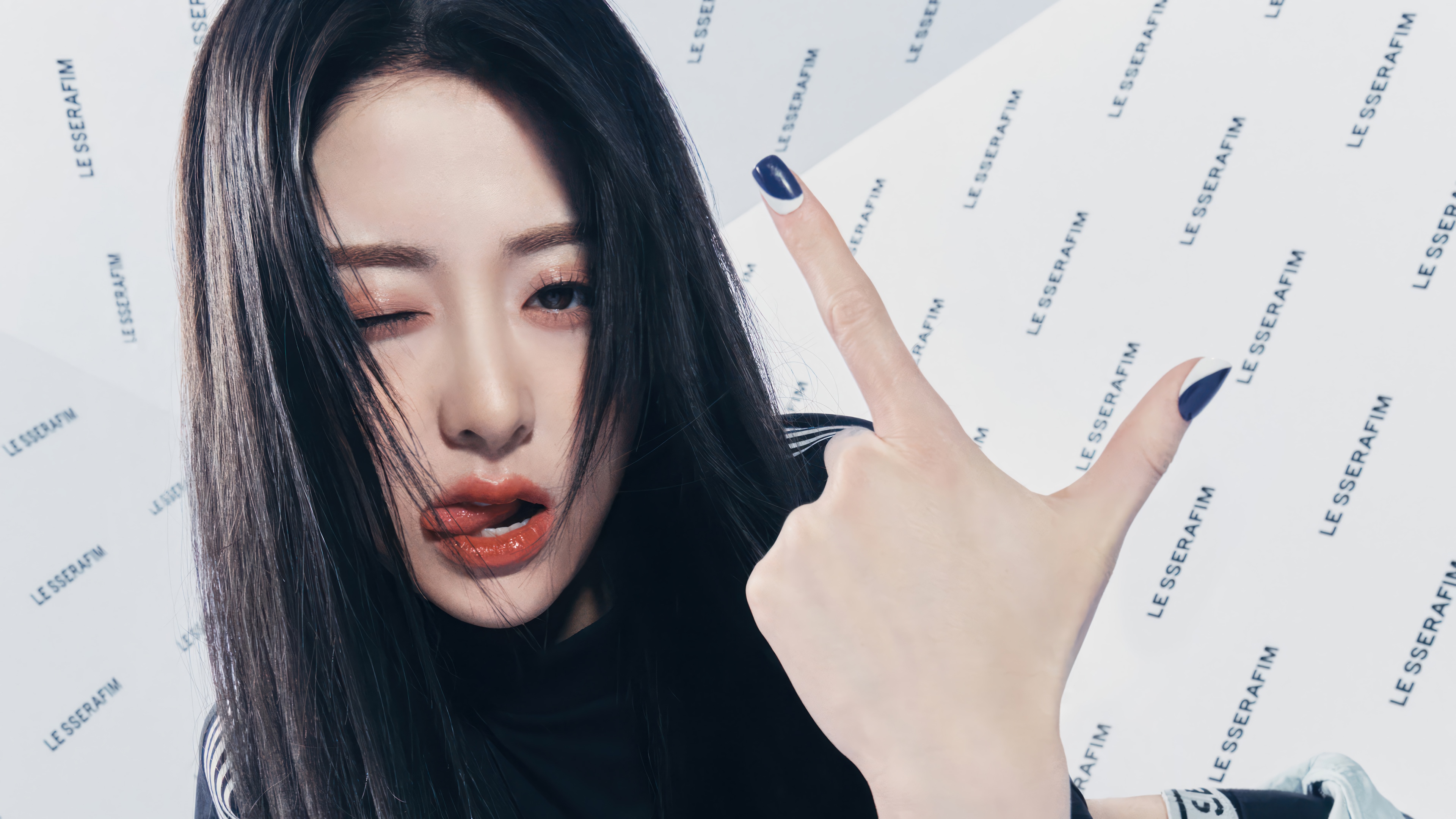 Huh Yunjin Wallpaper 4K, South Korean Singer, K Pop Singer
