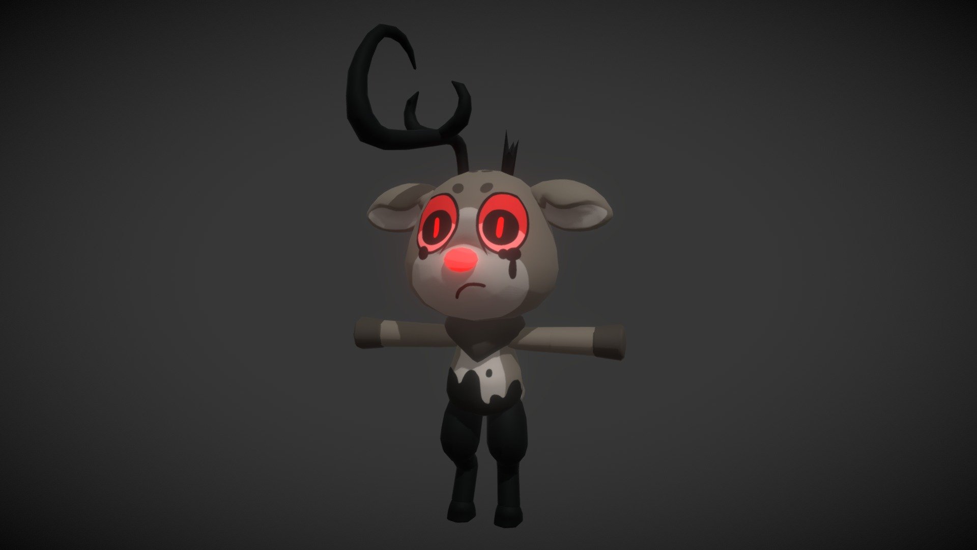 Twisted Rudie (Dandy's World) Free 3D model by Elite Big Speakerman [8bc8e29]