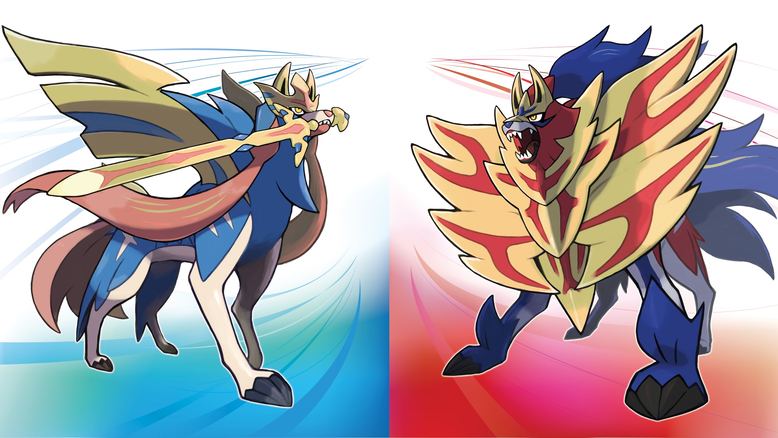 Zacian Zamazenta 4K 8K HD Pokemon Sword And Shield Wallpaper