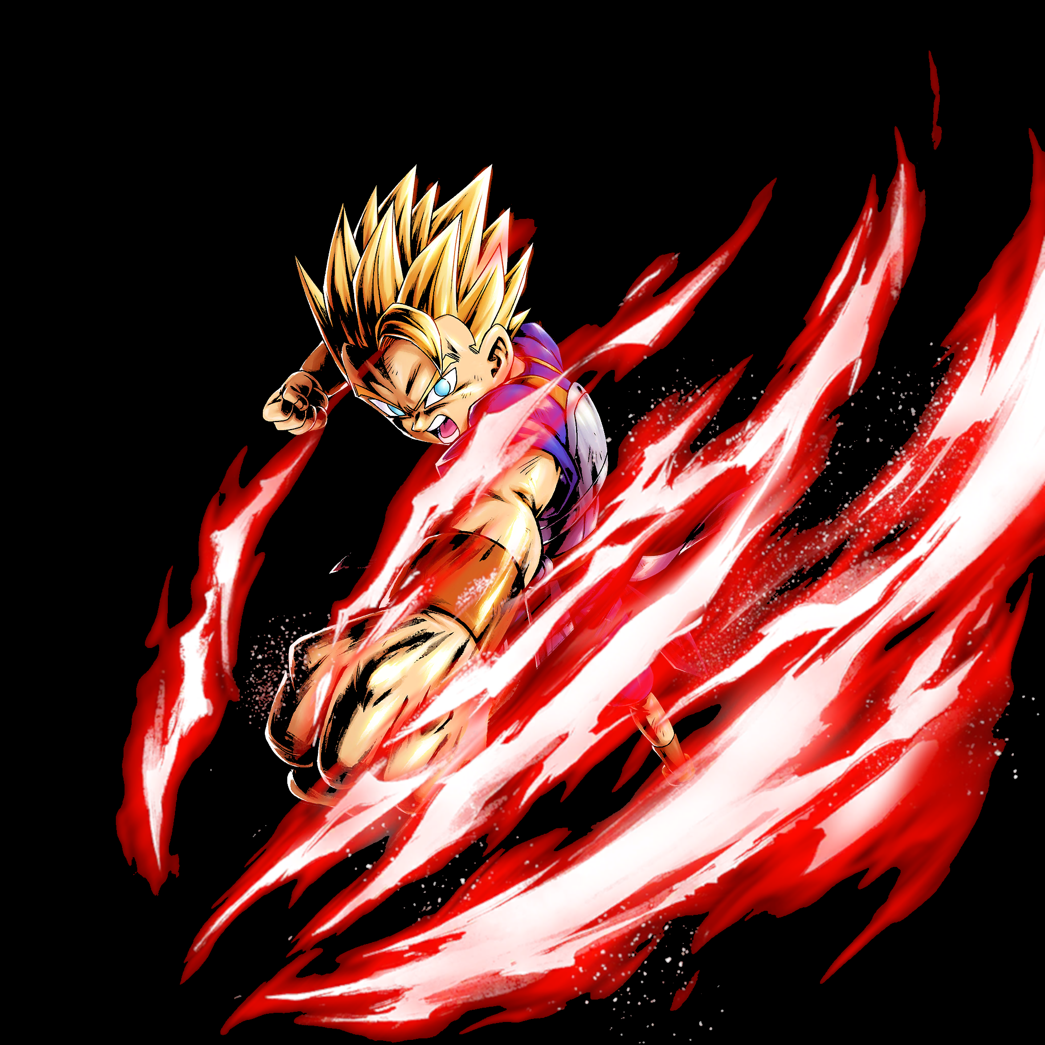 Super Saiyan Cabba 56.93% True Black Amoled Wallpaper