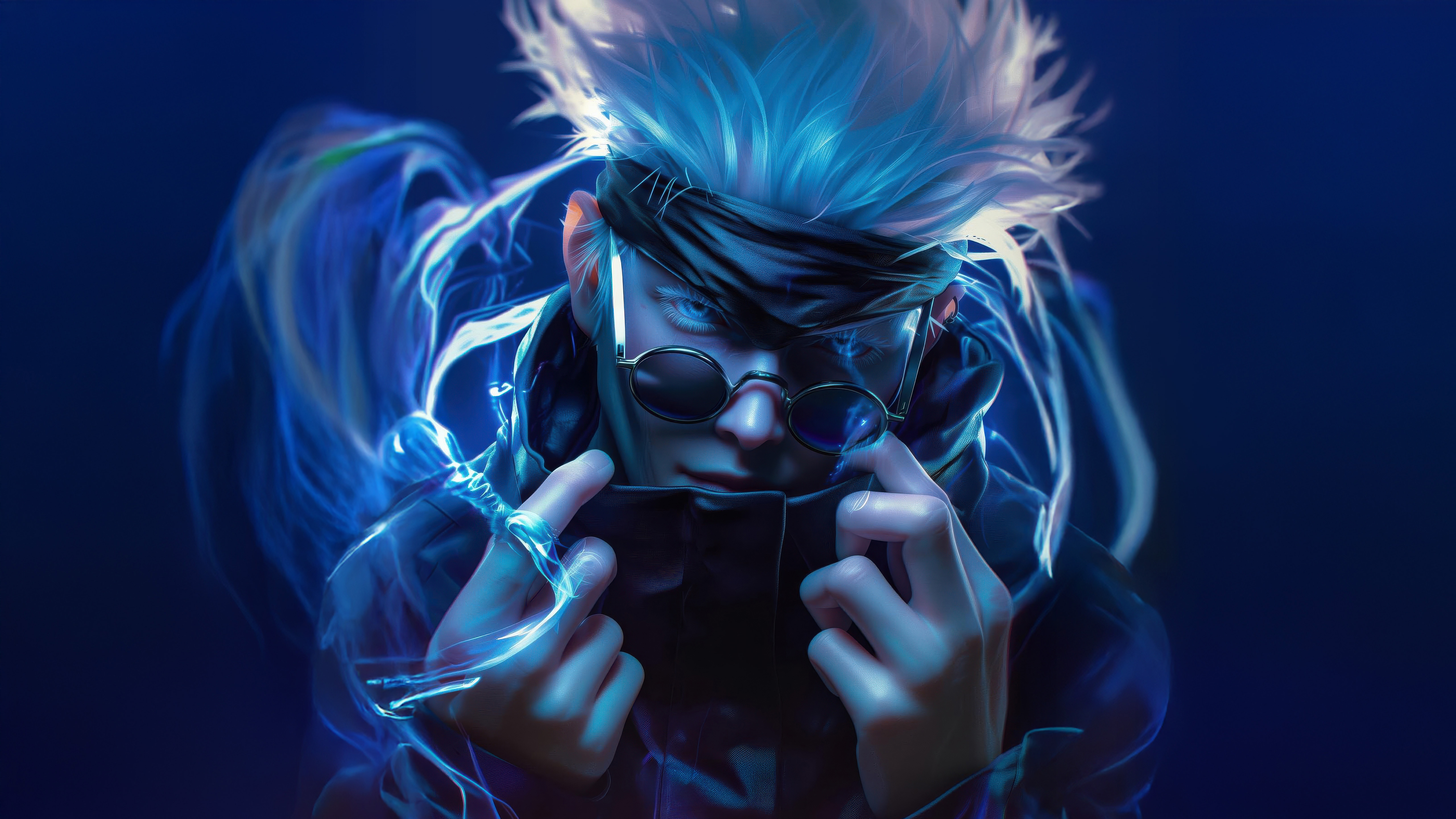Gojo Satoru Final Warning Wallpaper, HD Anime Wallpaper, 4k Wallpaper Image, Background, Photos and Picture
