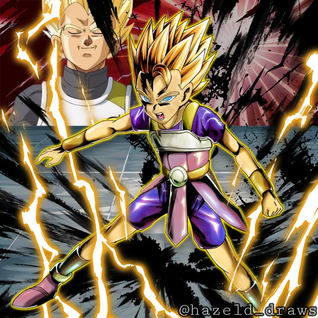 Leave Planet Sadala. out of this!! SSJ Cabba art I made for a concept