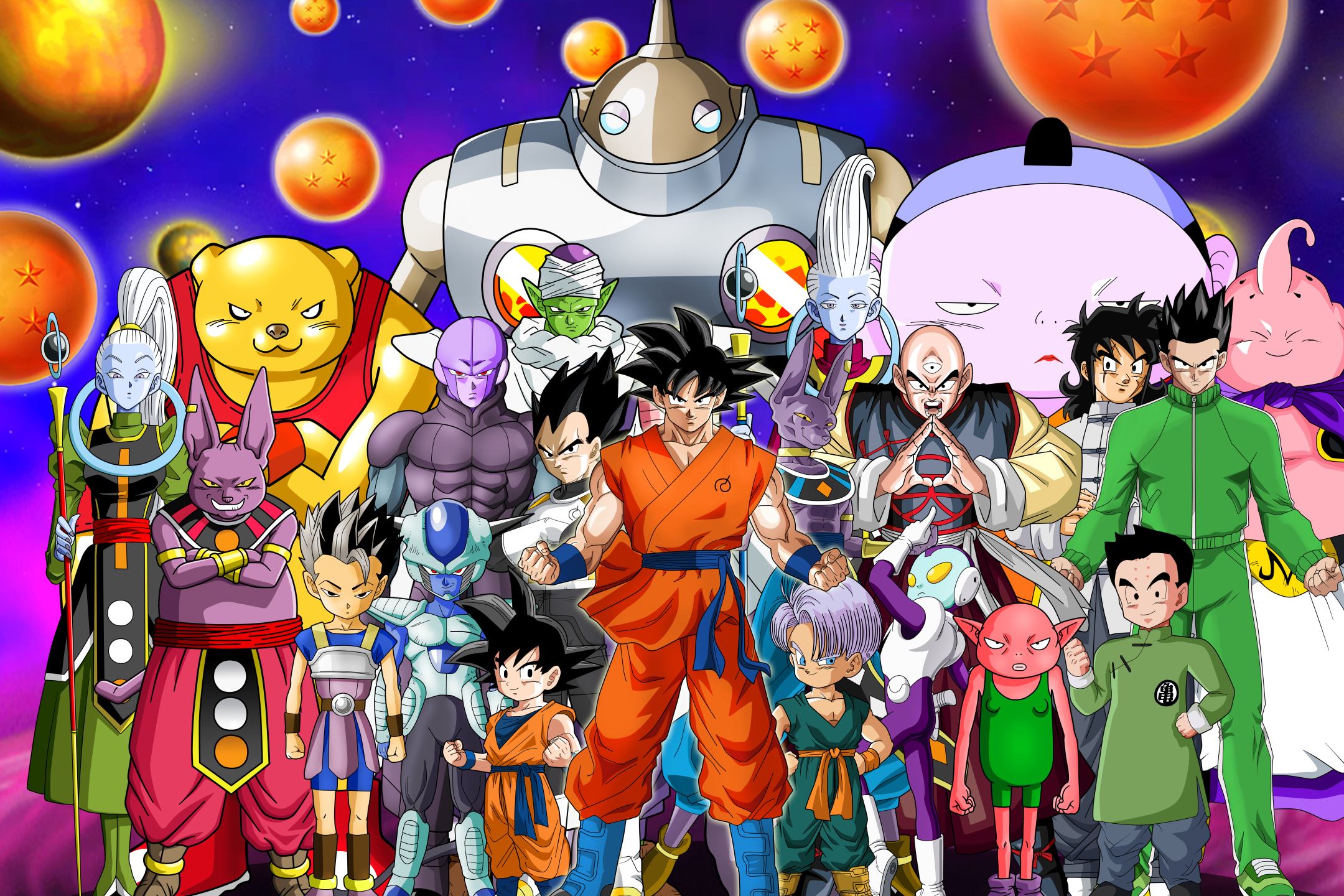 Free Cabba (Dragon Ball) 4K Wallpaper & Desktop HD Background for PC
