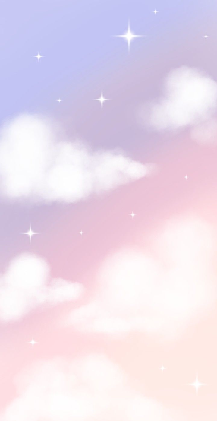 Galaxy cloudy Sky pastel wallpaper aesthetic