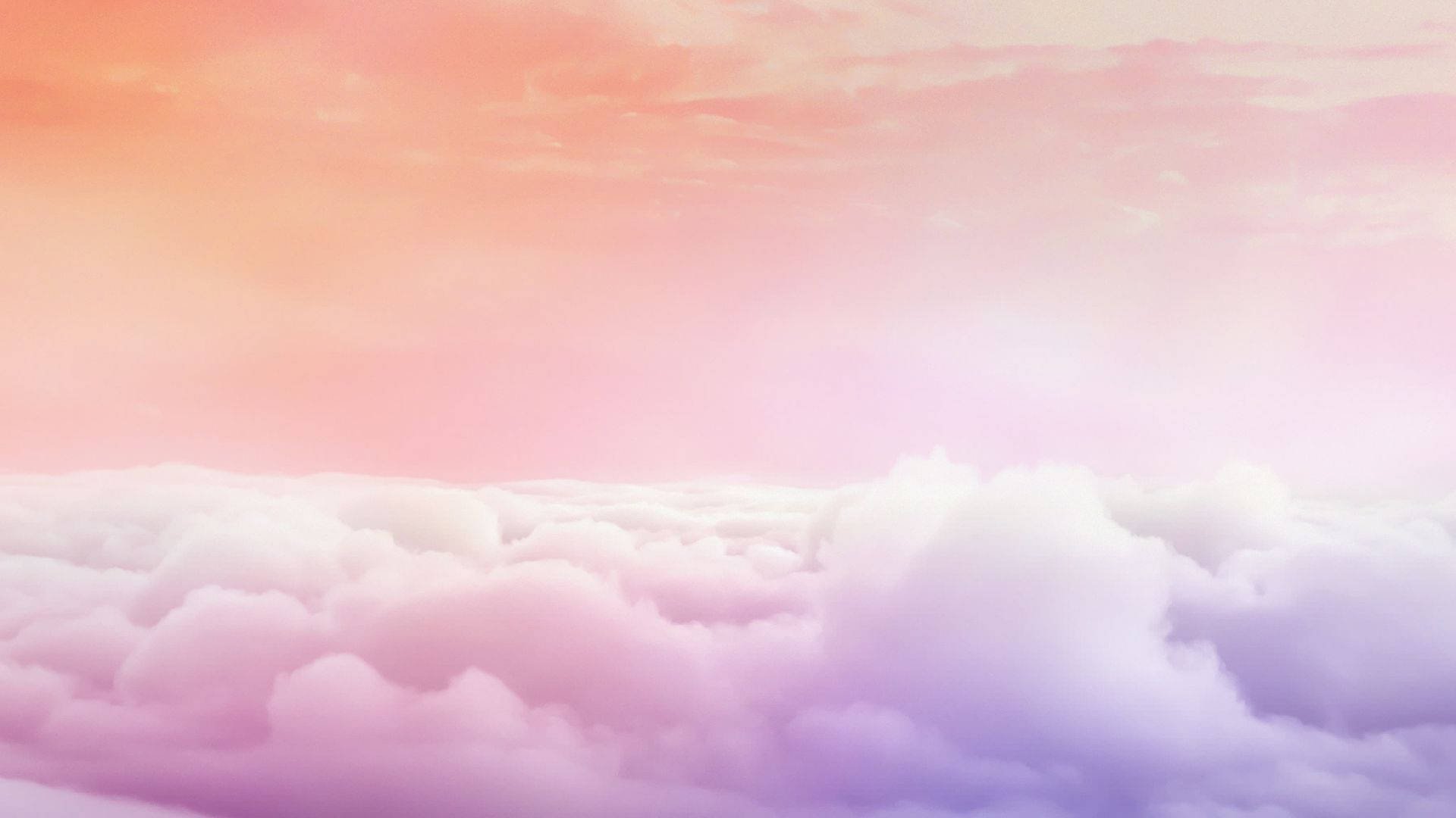 Download Pastel Sky Pink Cloud Wallpaper
