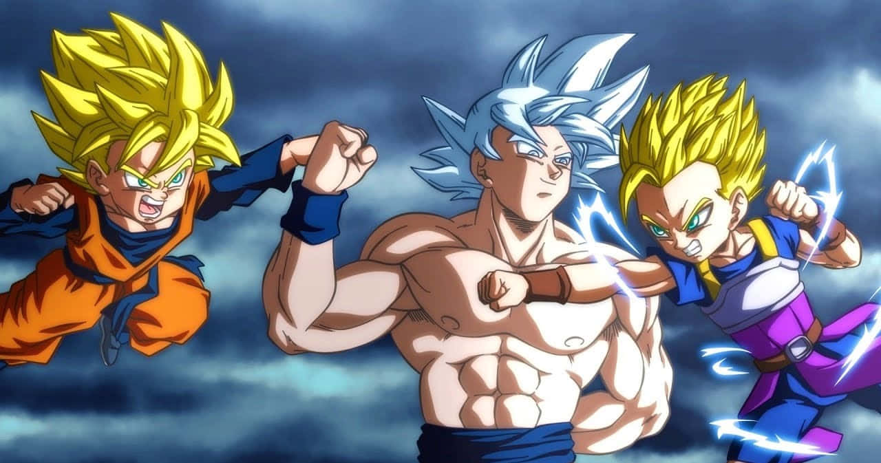 Download Exciting Showdown in Dragon Ball Super Universe 6 Wallpaper