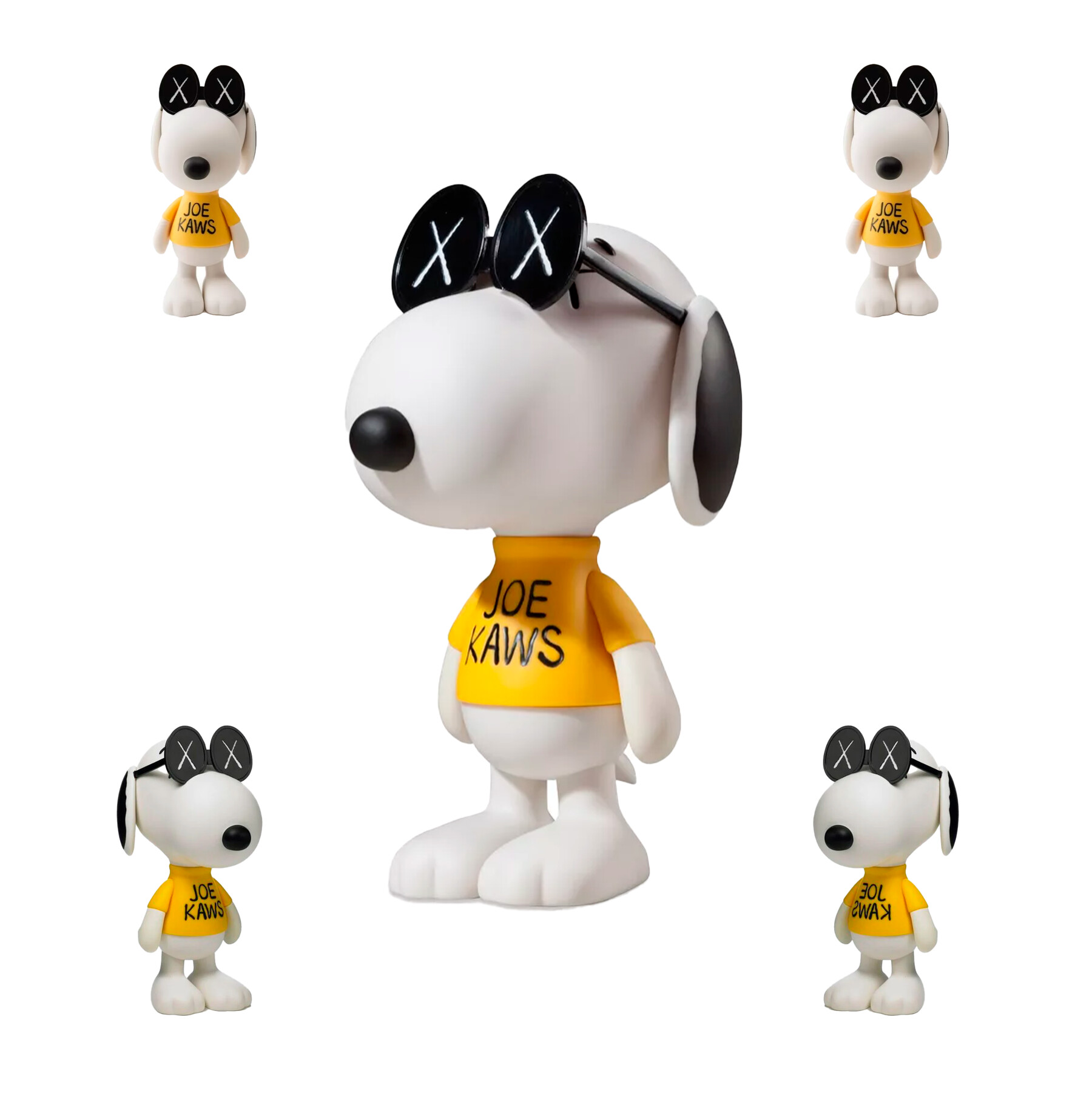 Wallpaper Peanut X Kaws Kaws Snoopy X Woodstock Fan Art Toy 3D Print