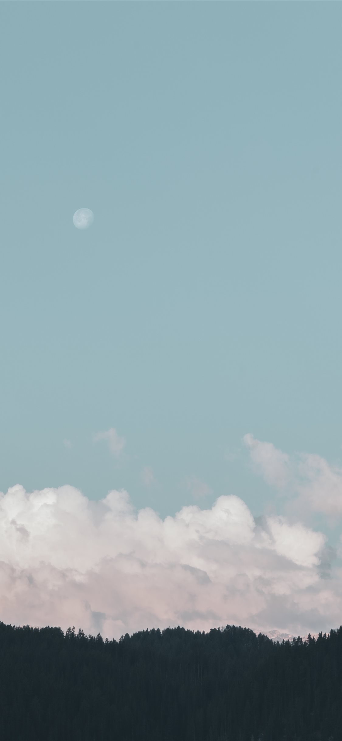 Pastel clouds iPhone X Wallpaper Free Download