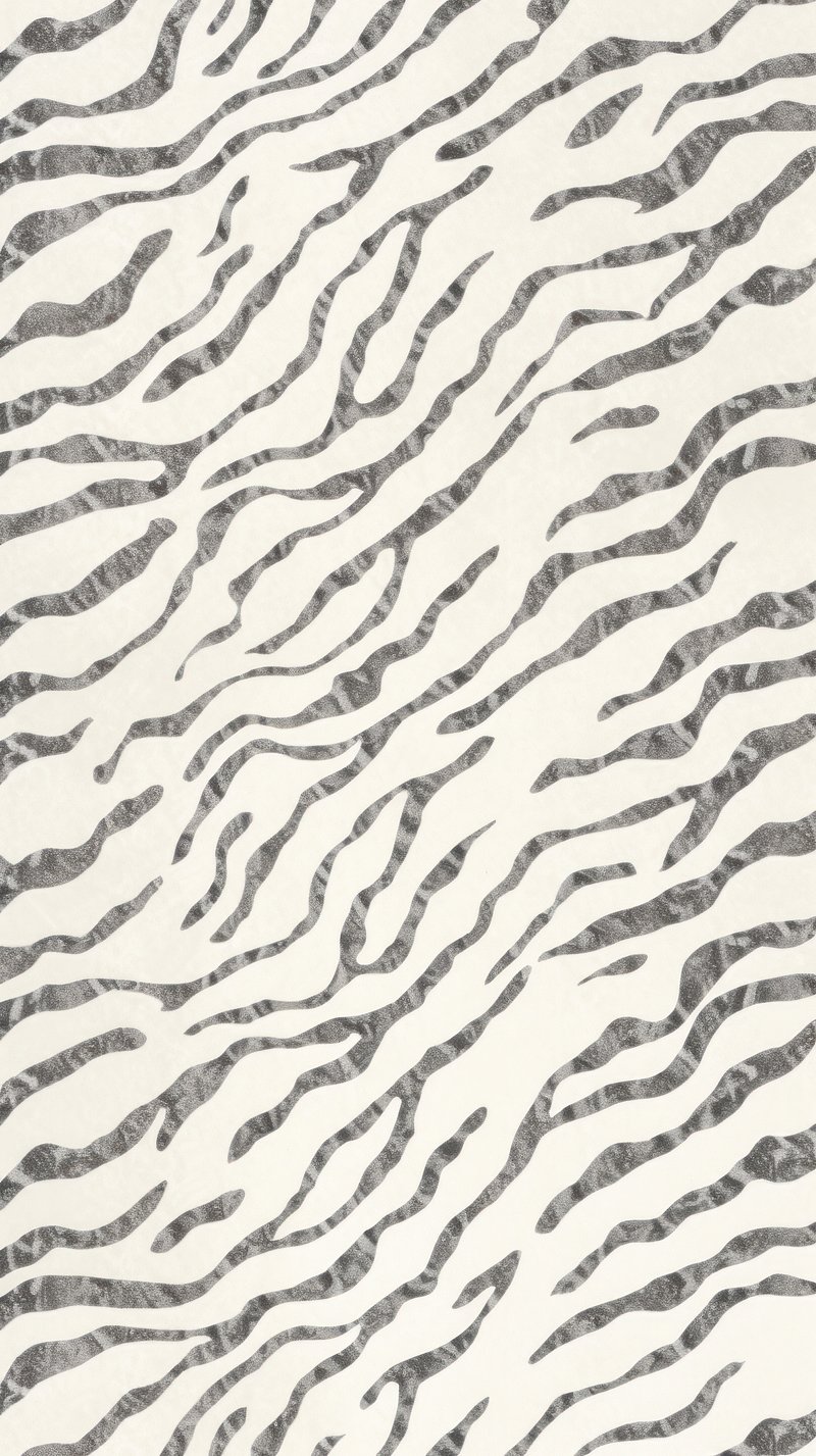 Zebra Print Image Wallpaper