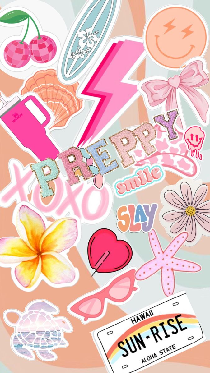 Preppy wall paper
