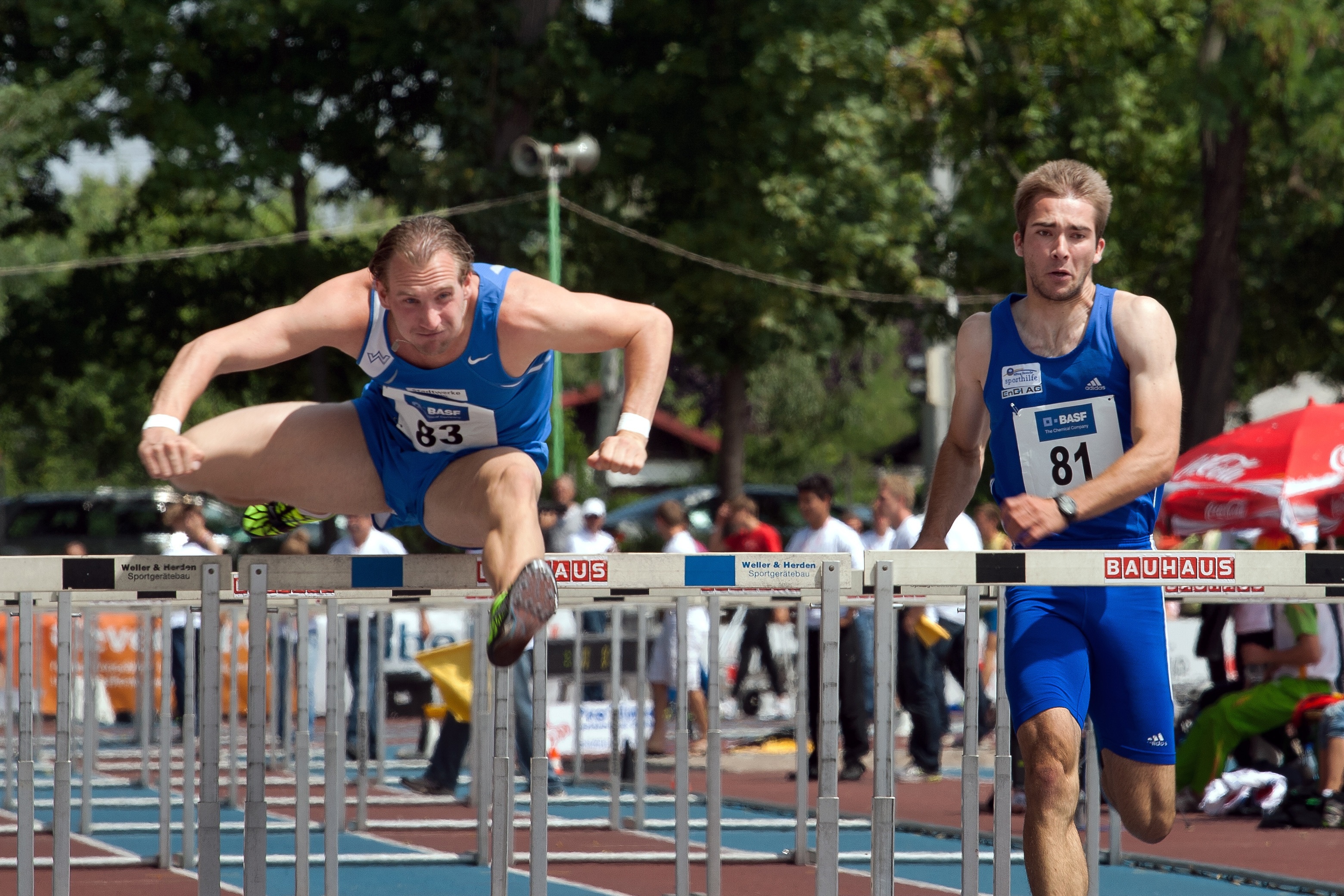 Hurdling Wallpaper
