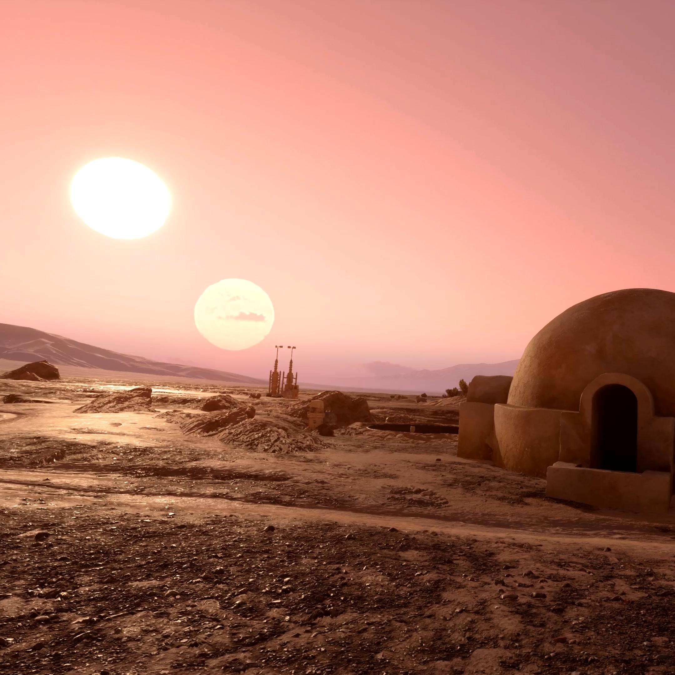 Steam Workshop::Tatooine Desert Home Wars Battlefront 4K