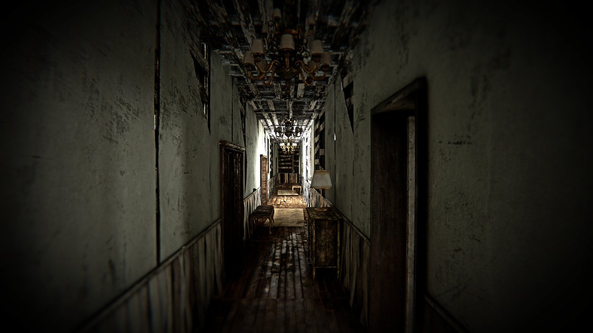 HQ Modular Abandoned Mansion now Available! Unity Asset Store: CGTrader: CubeBrush: Artstation: More Pics: #gamedev #indiedev