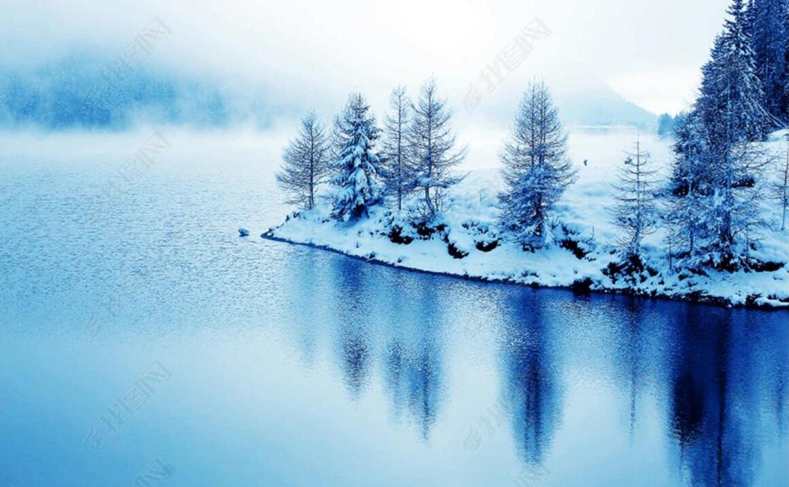 Wallpaper Photo Wallpaper 3D Effect Winter Forest Landscape Wall Picture Wallpaper for Bedroom Living Room Sofa TV Background Wall Decoration, Amazon.de: DIY & Tools