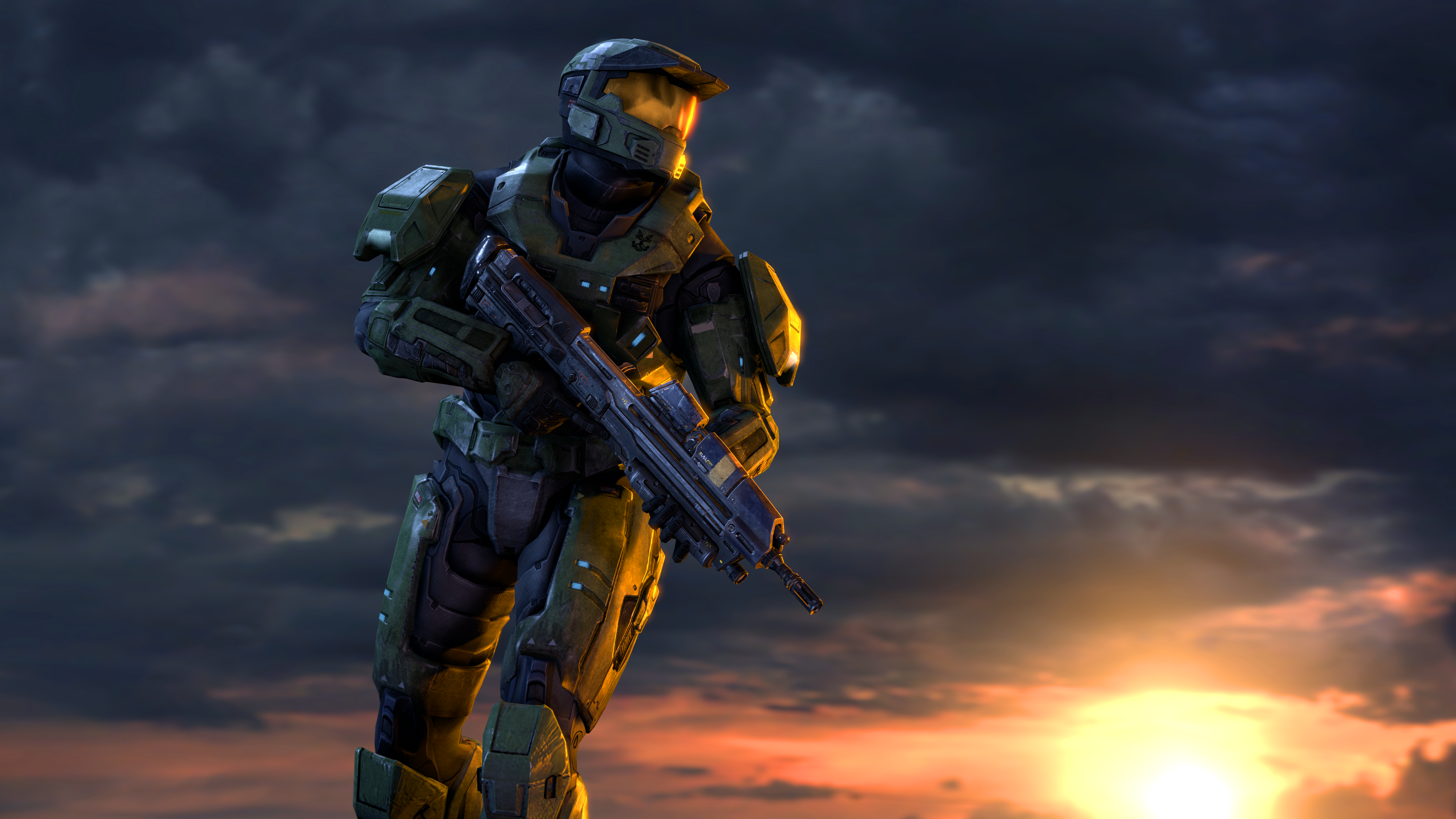 Halo 3 Spartan Armor 4K Wallpaper