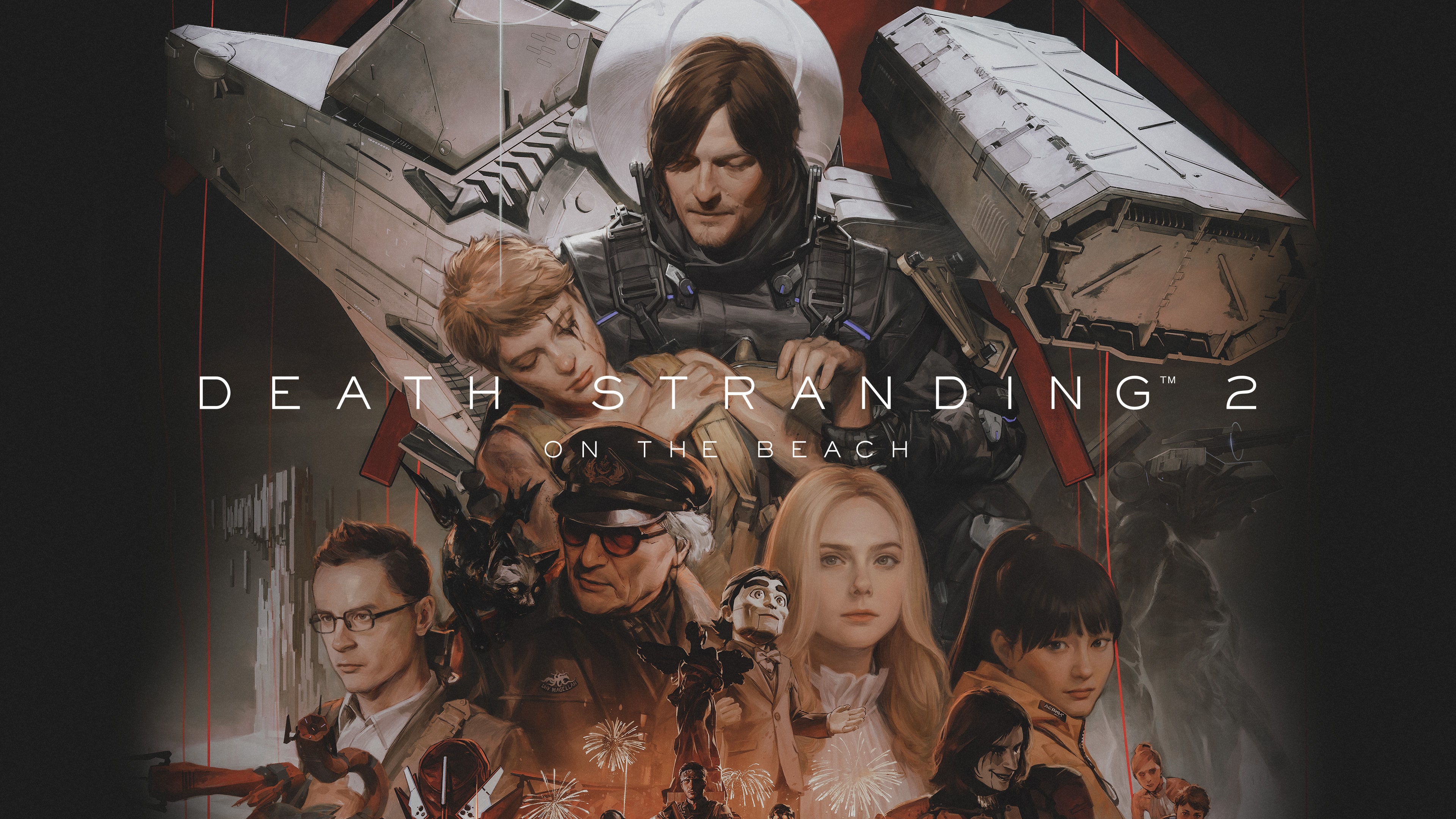 Death Stranding 2: On the Beach Wallpaper 4K, Key Art, 2026 Games