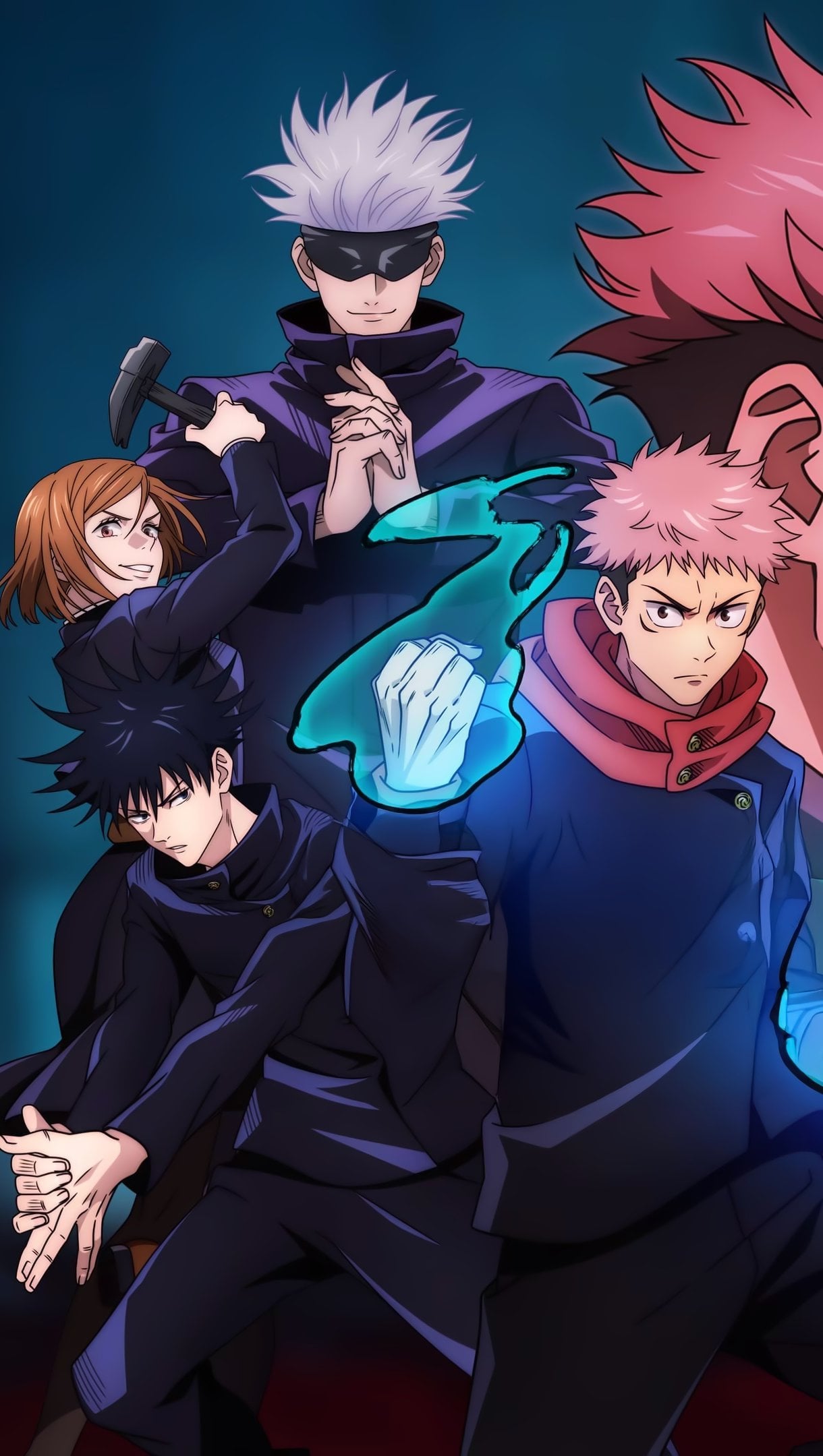 Jujutsu Kaisen Characters Anime Wallpaper 4k for iPhone and Mobile Phone