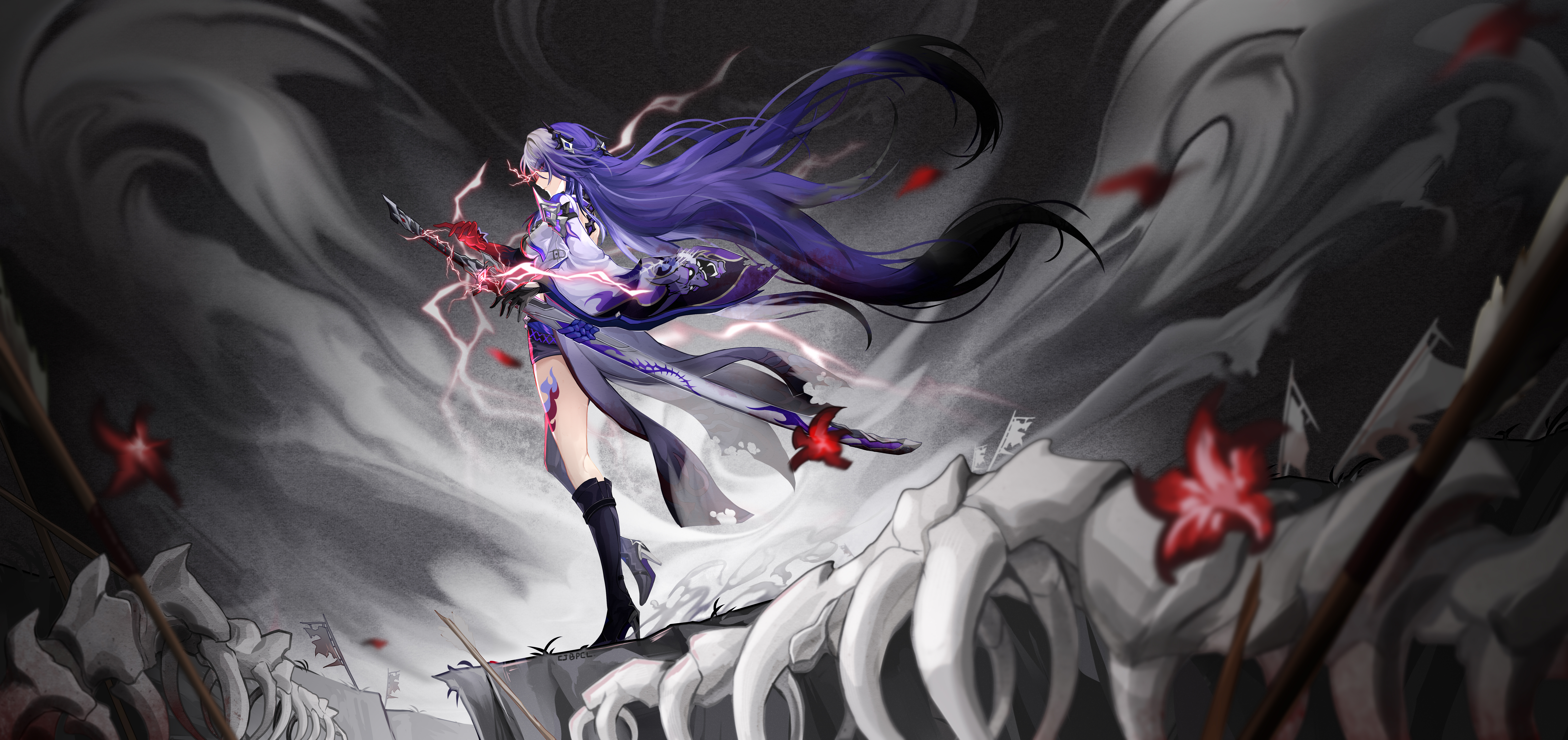 High Res Acheron Wallpaper Honkai: Star Rail