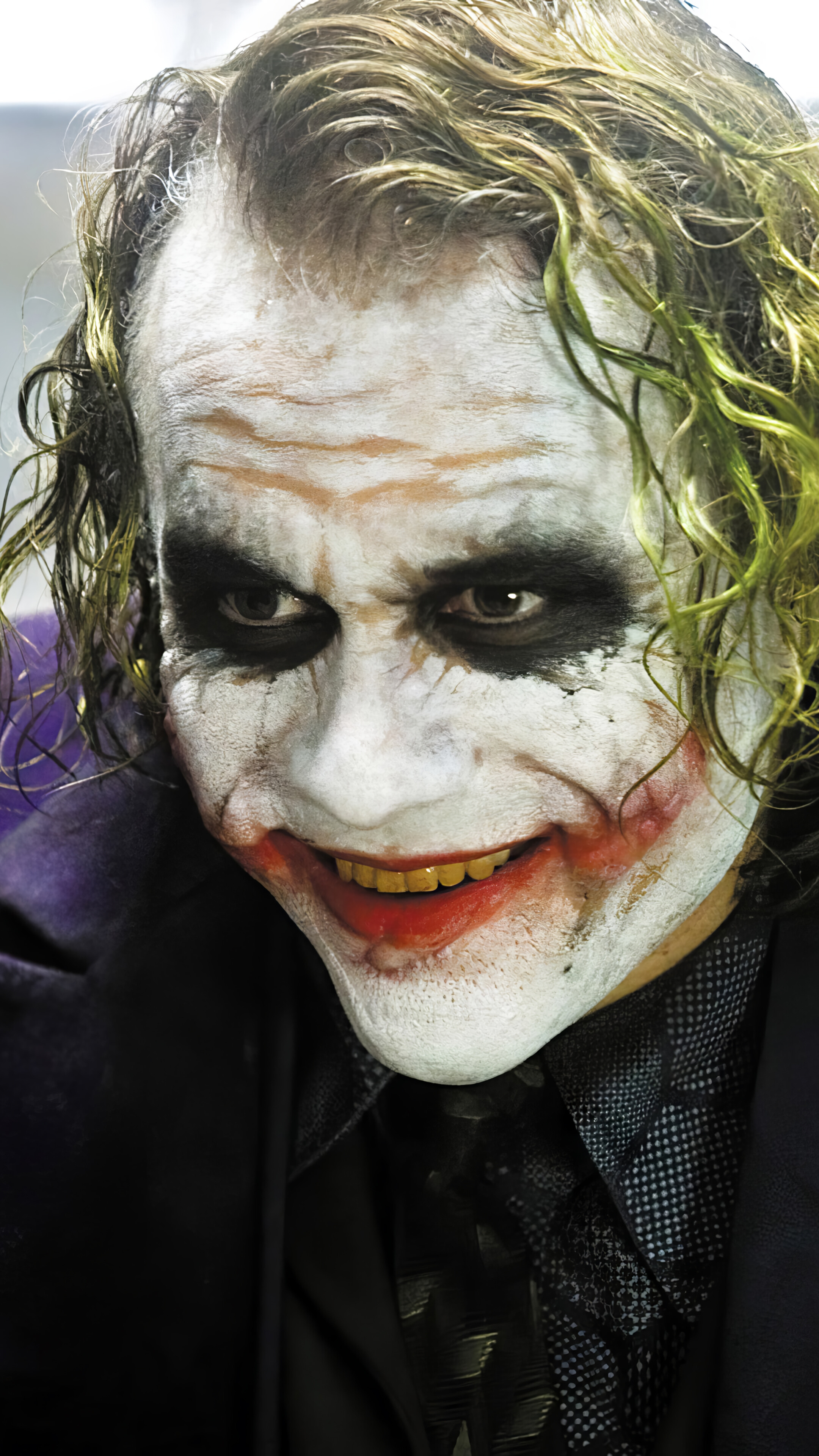 Joker Heath Ledger 4K Wallpaper iPhone HD Phone o