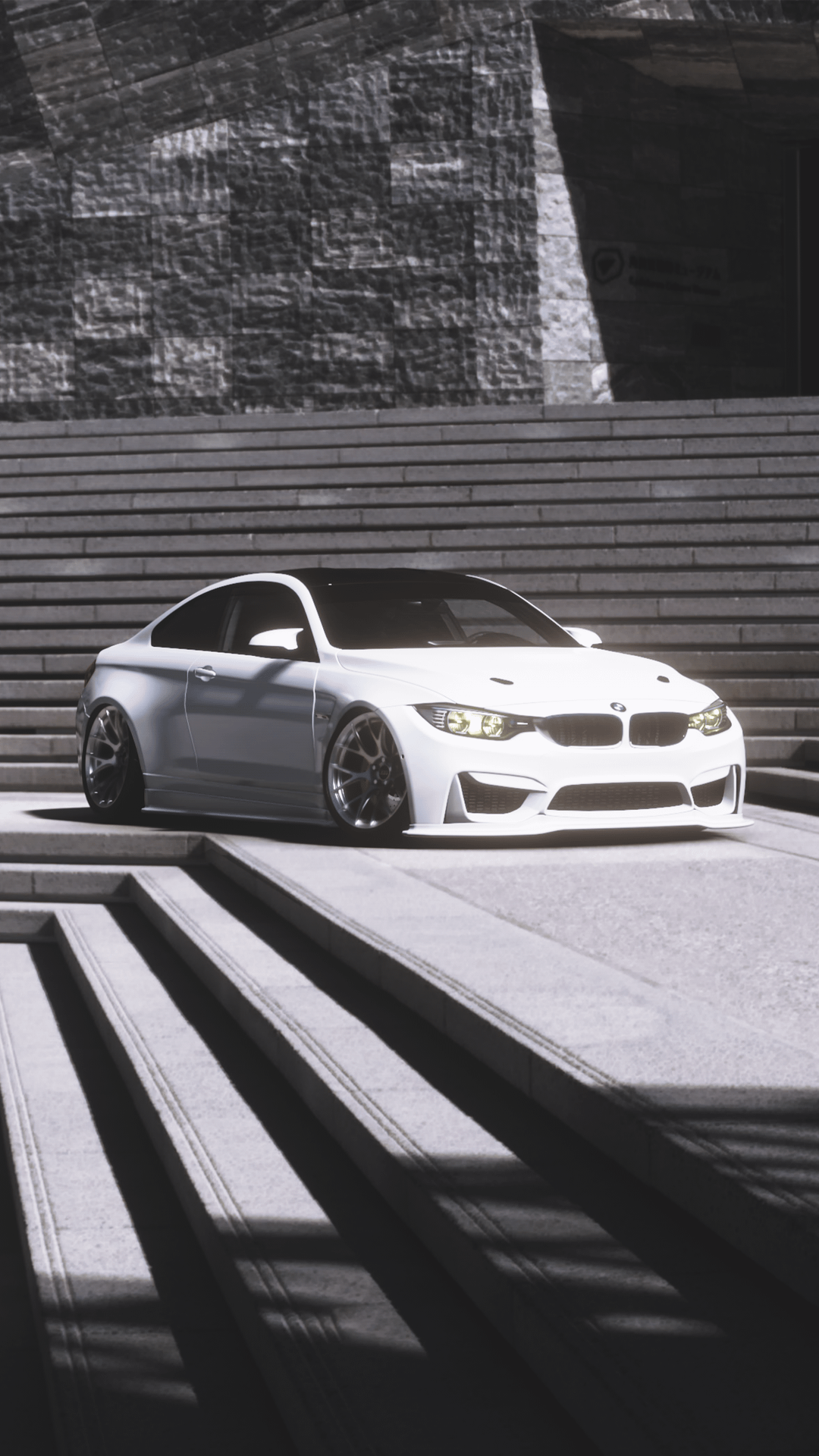 Made some custom phone wallpaper for the BMW M4. Thought I'd share them here, feel free to use