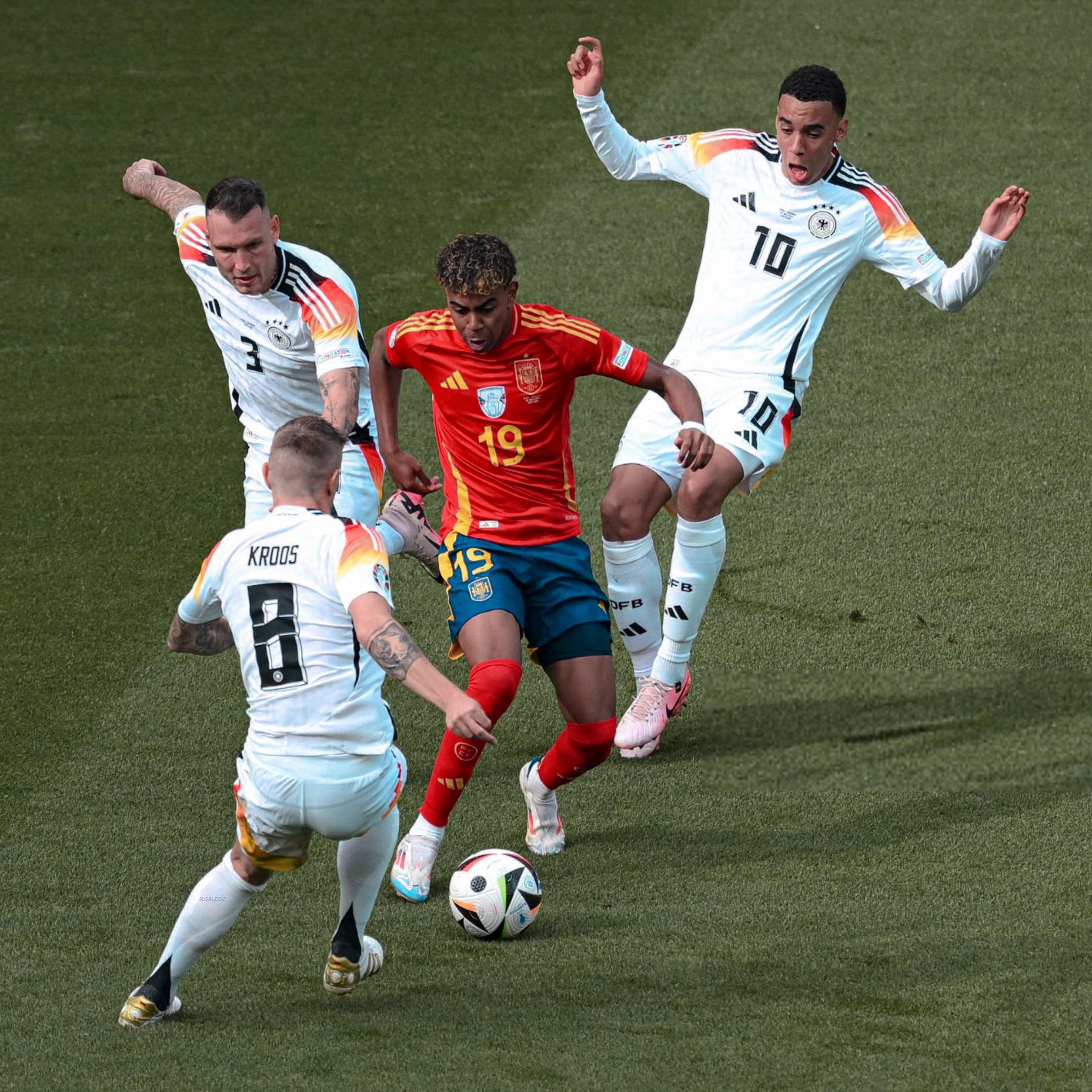 Lamine Yamal at the Euros 2024- A collection of picture