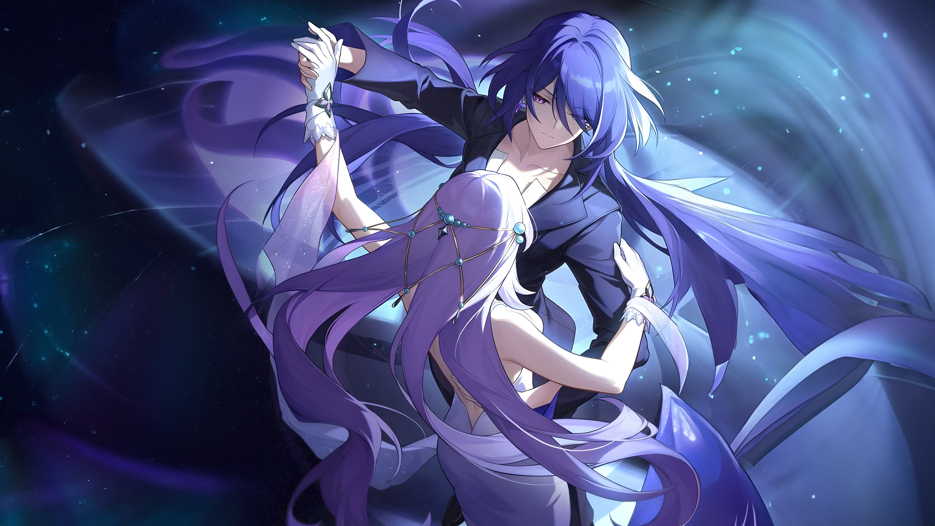 Wallpaper So, I enhanced the Acheron and Black Swan Lightcone and made a 4k Wallpaper and also a Mobile Version, I hope you guys enjoy it. Good luck for us!