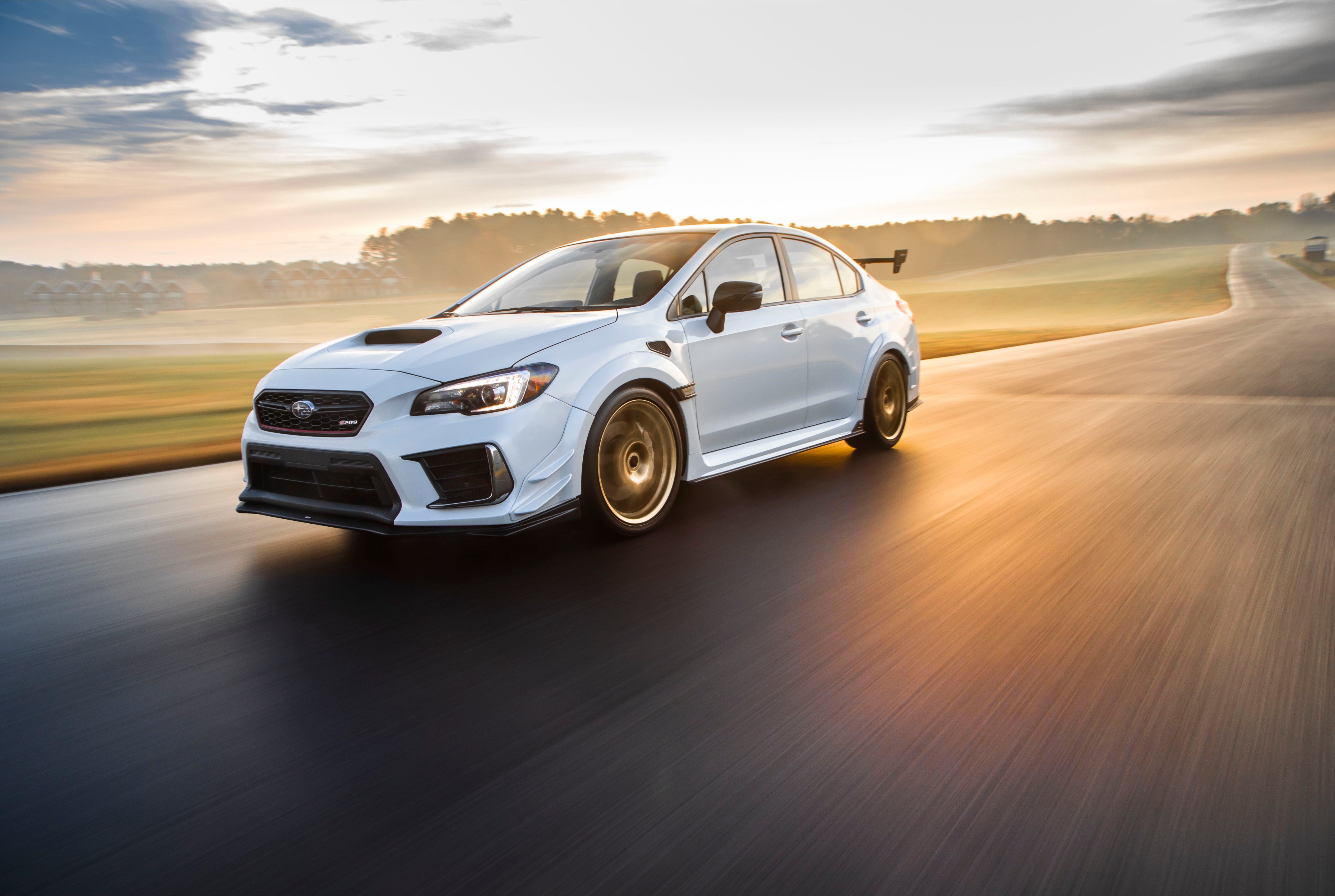 Desktop wallpaper: Subaru Wrx, Vehicles, Car, Subaru, White Car 4K free download for PC. 454234
